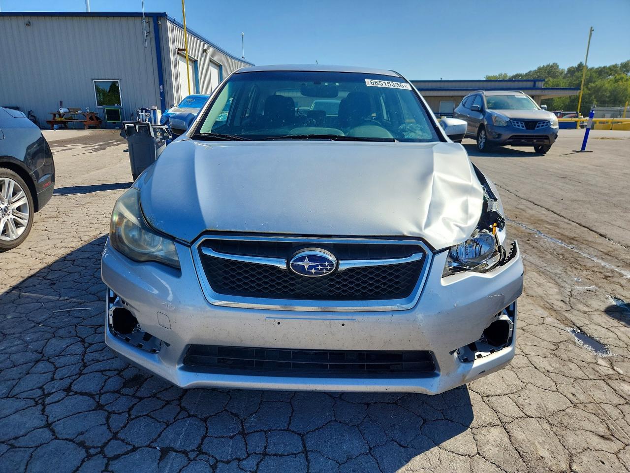 2015 Subaru Impreza Premium Silver vin: JF1GPAC65F8324822