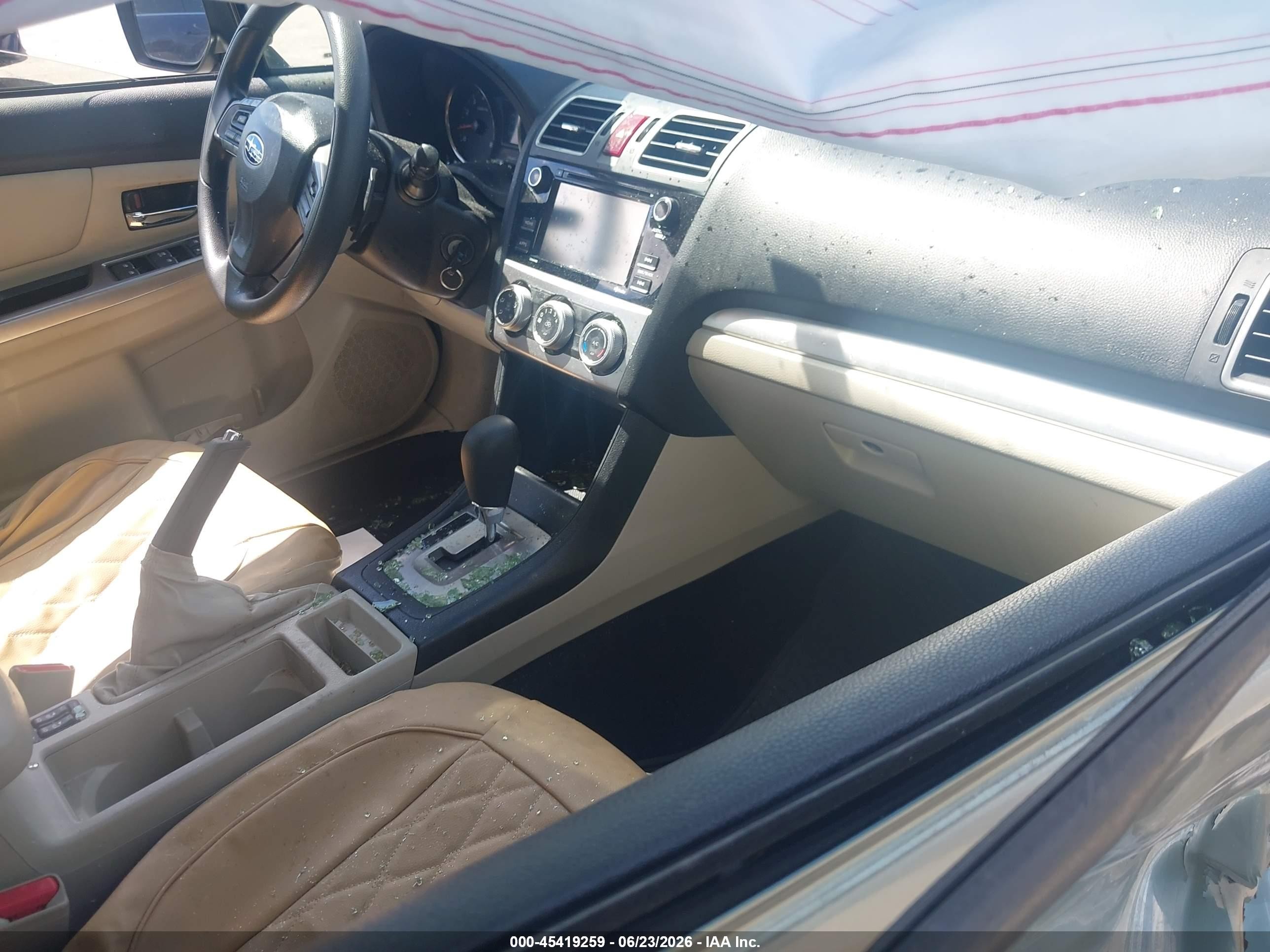 2015 Subaru Impreza 2.0i Premium Teal vin: JF1GPAC65FH242587