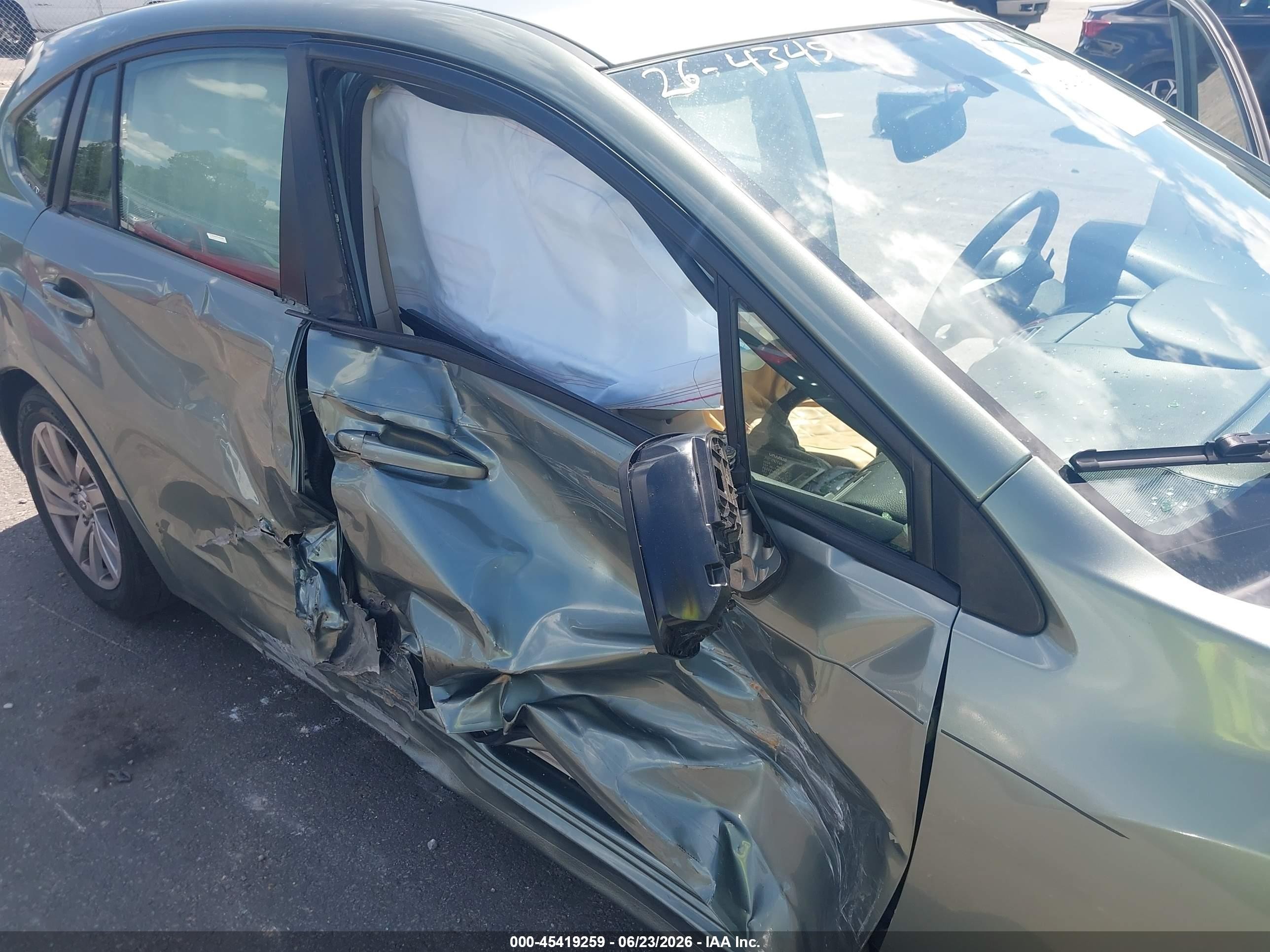 2015 Subaru Impreza 2.0i Premium Teal vin: JF1GPAC65FH242587