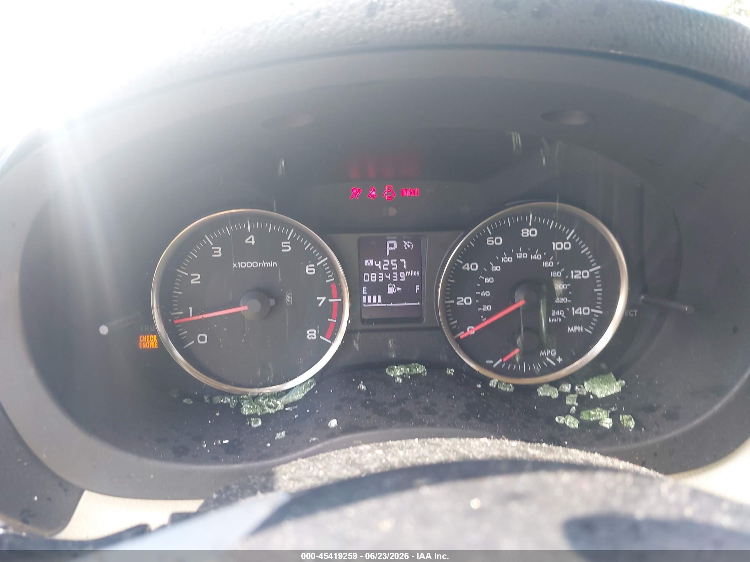 2015 Subaru Impreza 2.0i Premium Teal vin: JF1GPAC65FH242587