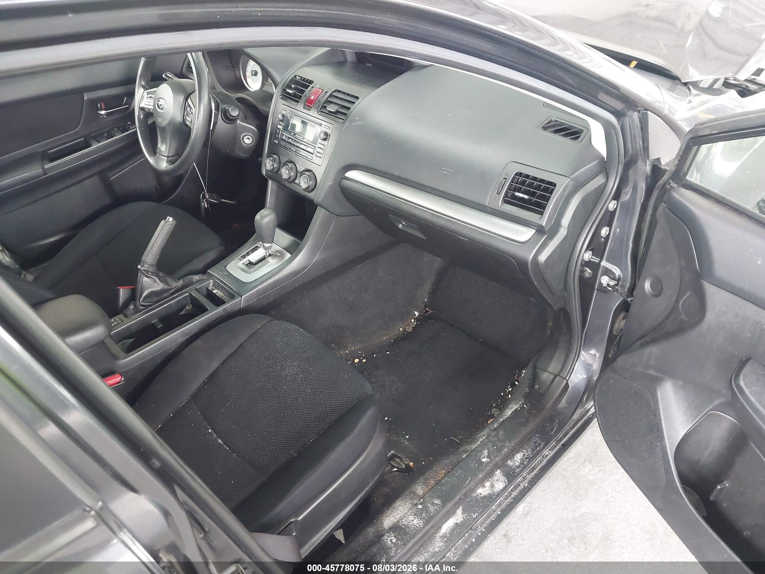 2013 Subaru Impreza 2.0i Premium Black vin: JF1GPAC66DH823111