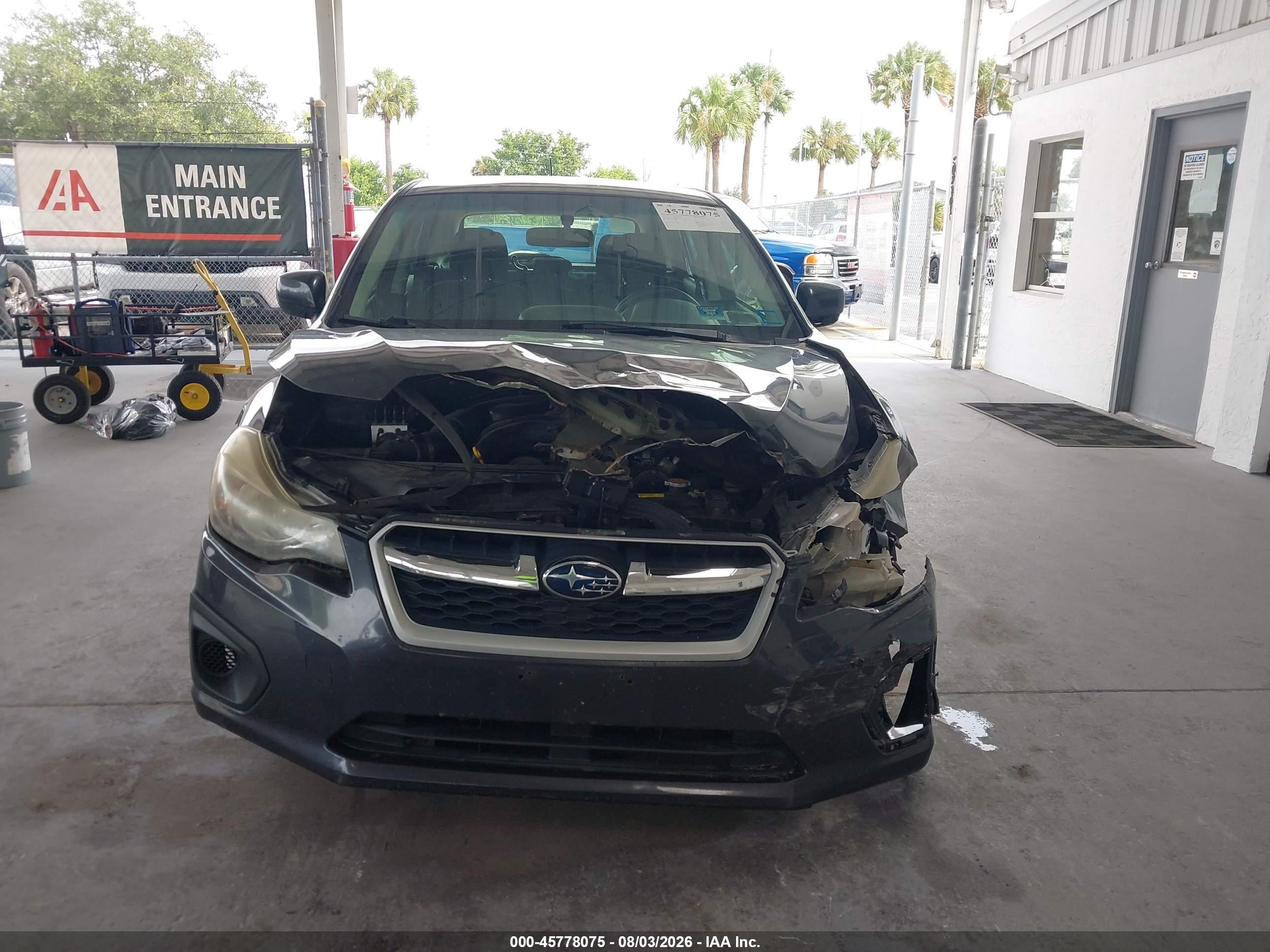 2013 Subaru Impreza 2.0i Premium Black vin: JF1GPAC66DH823111