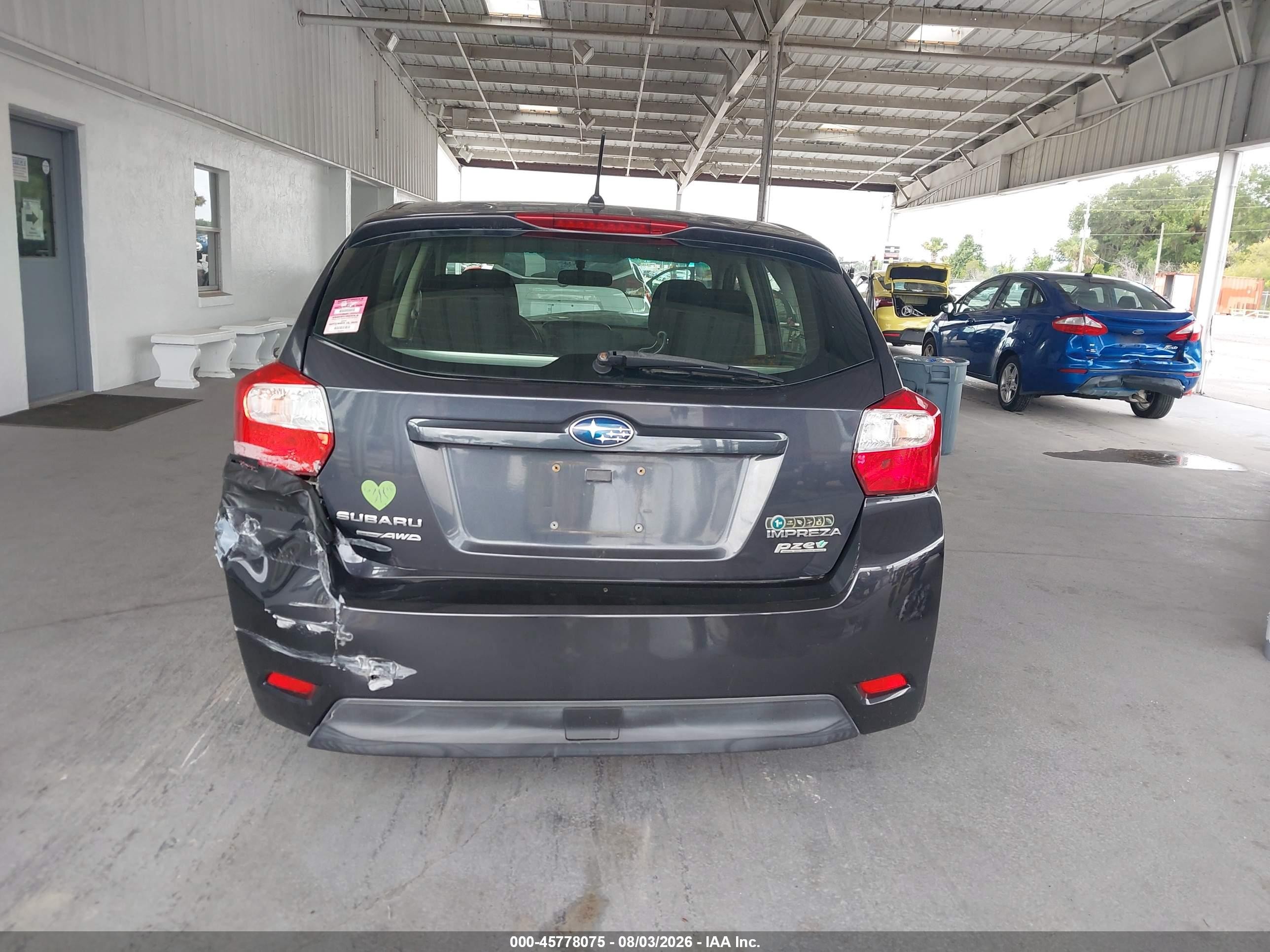 2013 Subaru Impreza 2.0i Premium Black vin: JF1GPAC66DH823111