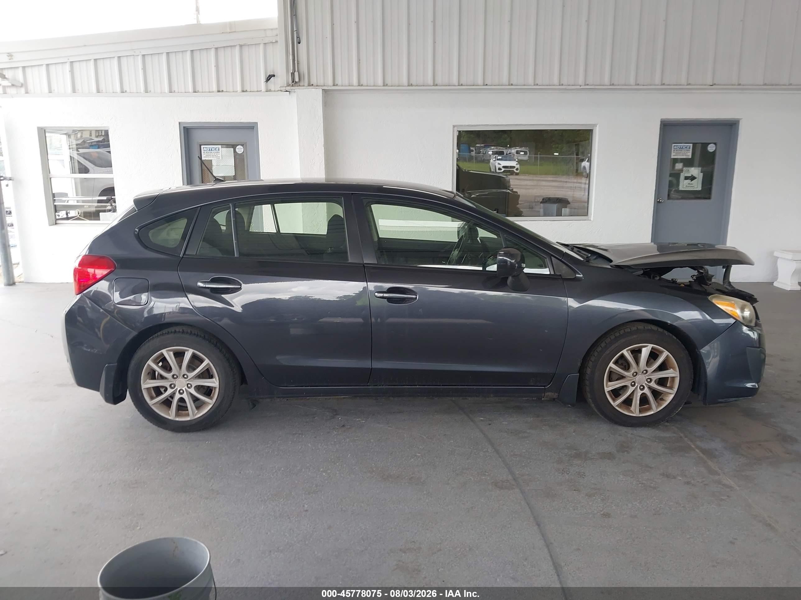 2013 Subaru Impreza 2.0i Premium Black vin: JF1GPAC66DH823111