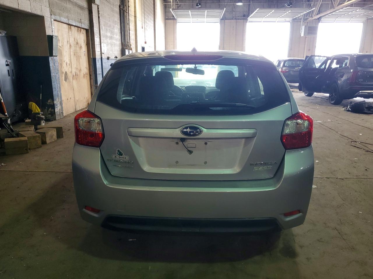 2014 Subaru Impreza Premium Серебряный vin: JF1GPAC66E8264192