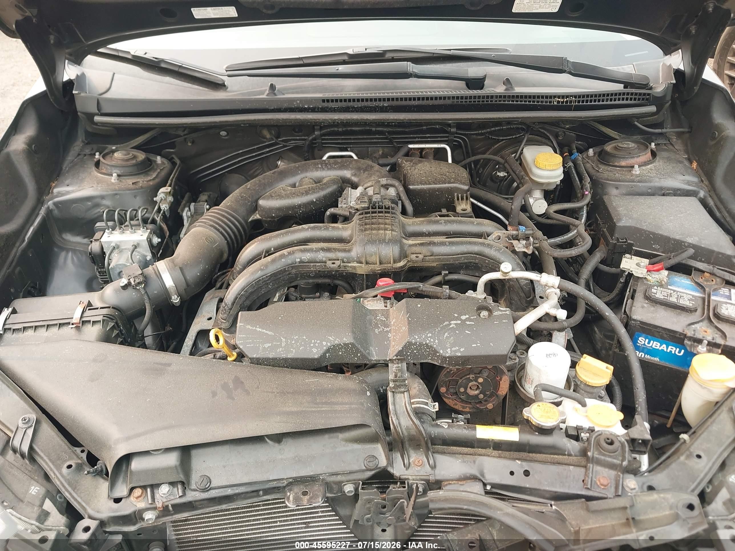 2014 Subaru Impreza 2.0i Premium Gray vin: JF1GPAC66E8320261