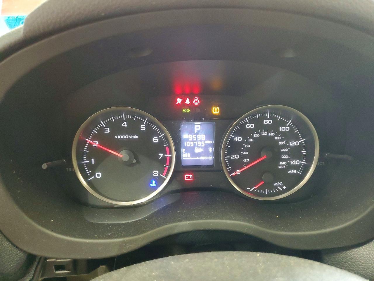 2015 Subaru Impreza Premium Темно-бордовый vin: JF1GPAC66F8202065