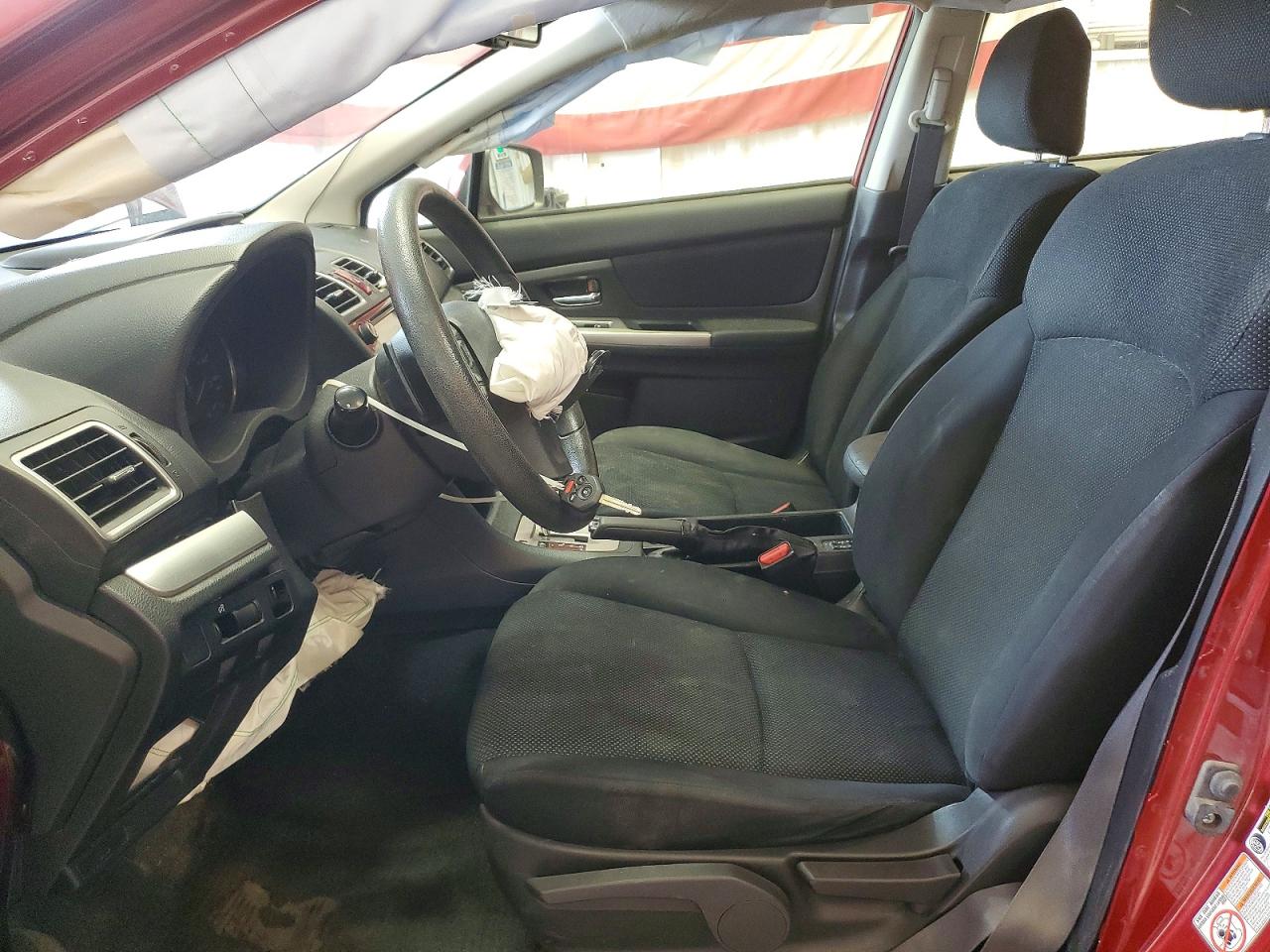 2015 Subaru Impreza Premium Темно-бордовый vin: JF1GPAC66F8202065