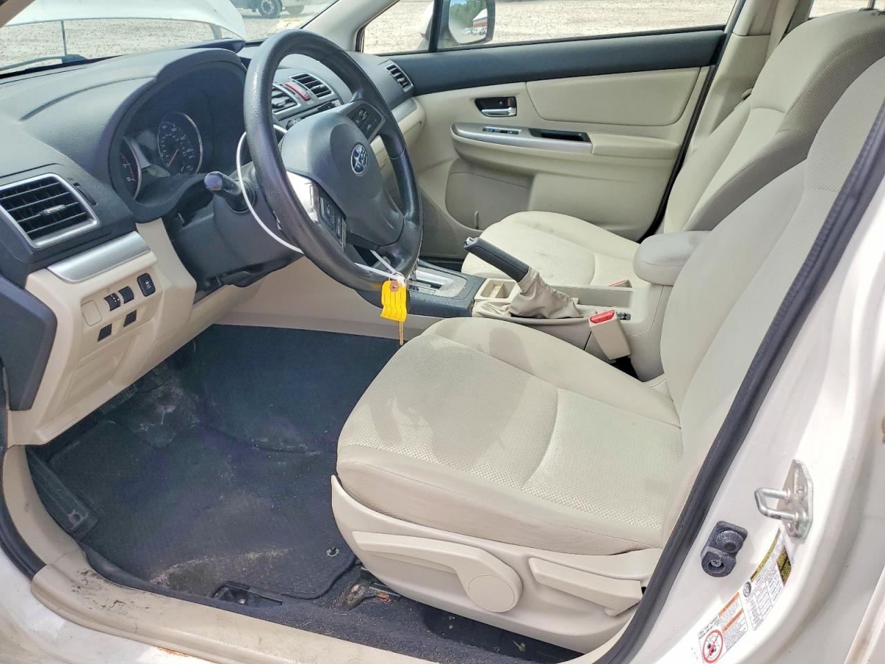 2015 Subaru Impreza Premium White vin: JF1GPAC66F8203751