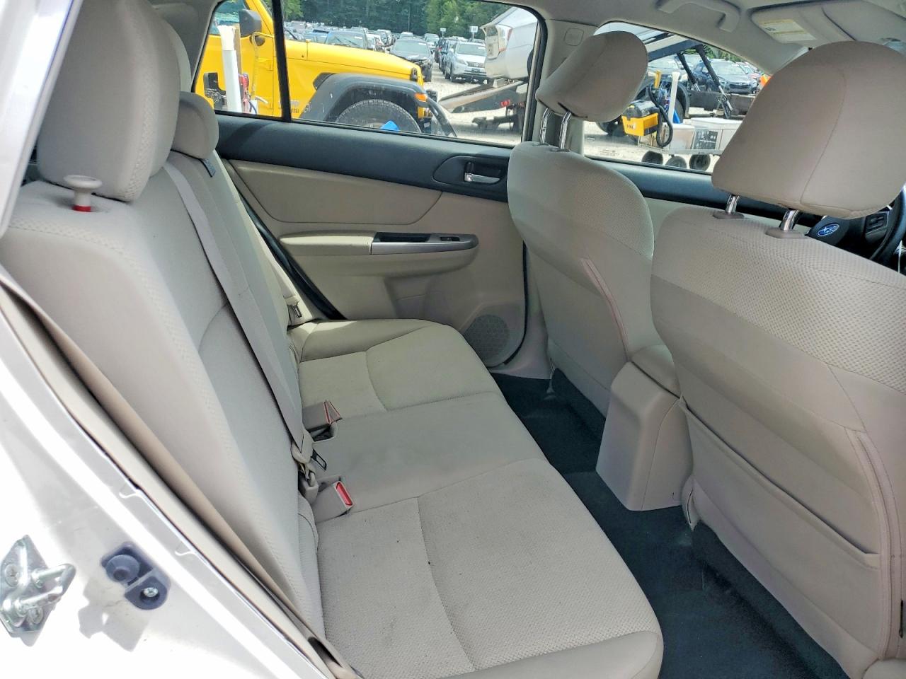 2015 Subaru Impreza Premium White vin: JF1GPAC66F8203751