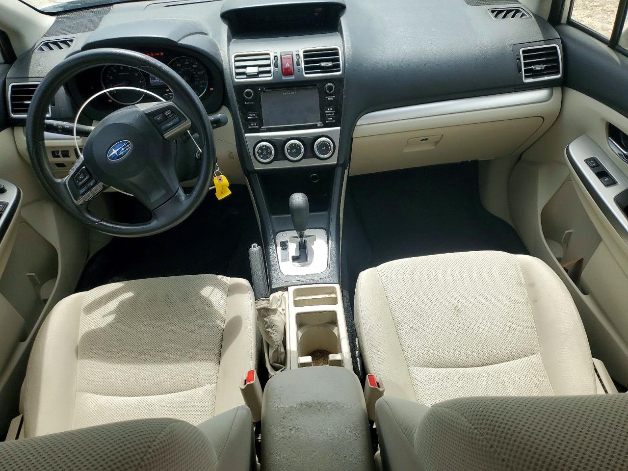 2015 Subaru Impreza Premium White vin: JF1GPAC66F8203751