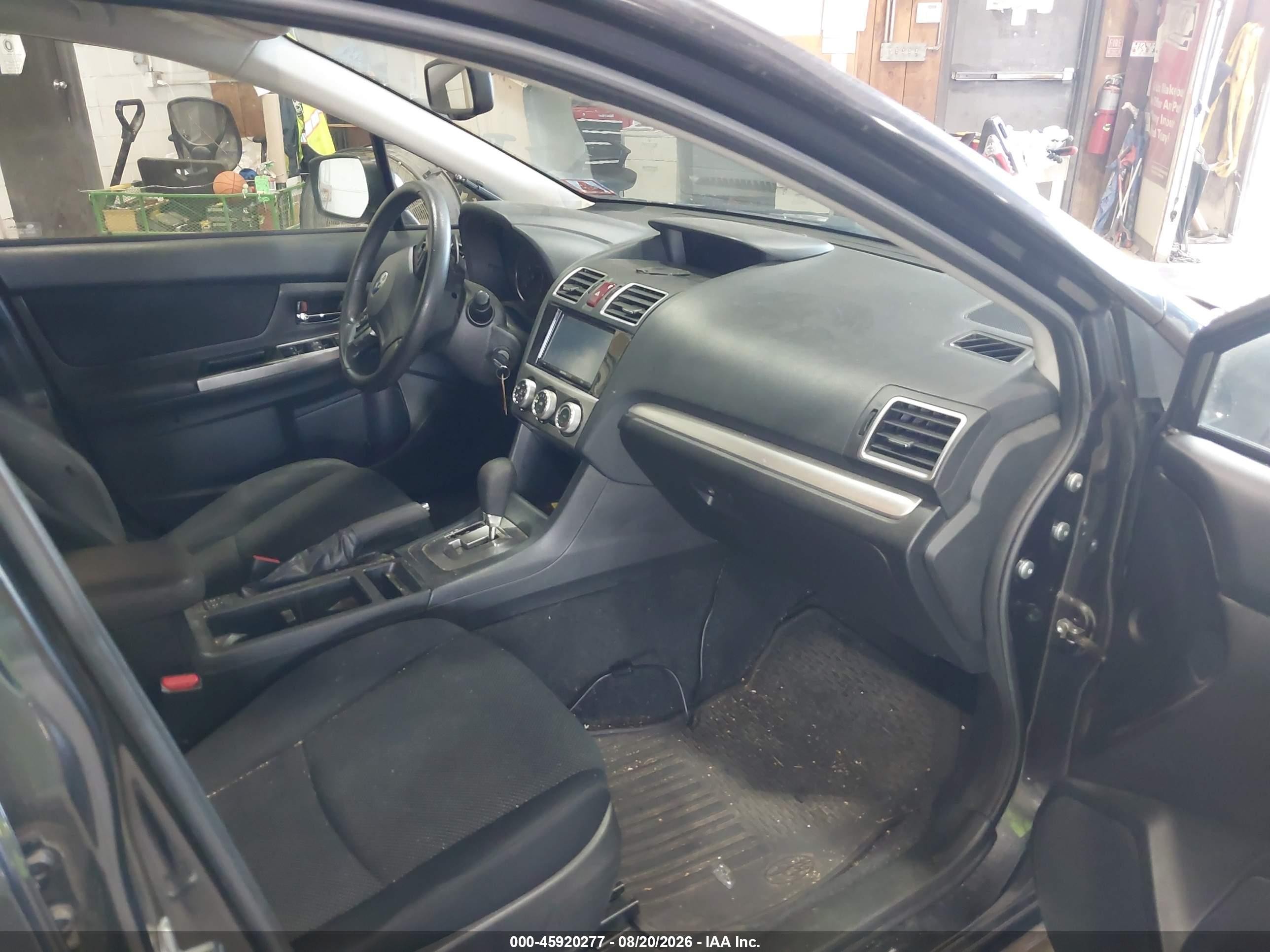 2015 Subaru Impreza 2.0i Premium Gray vin: JF1GPAC66FH208366