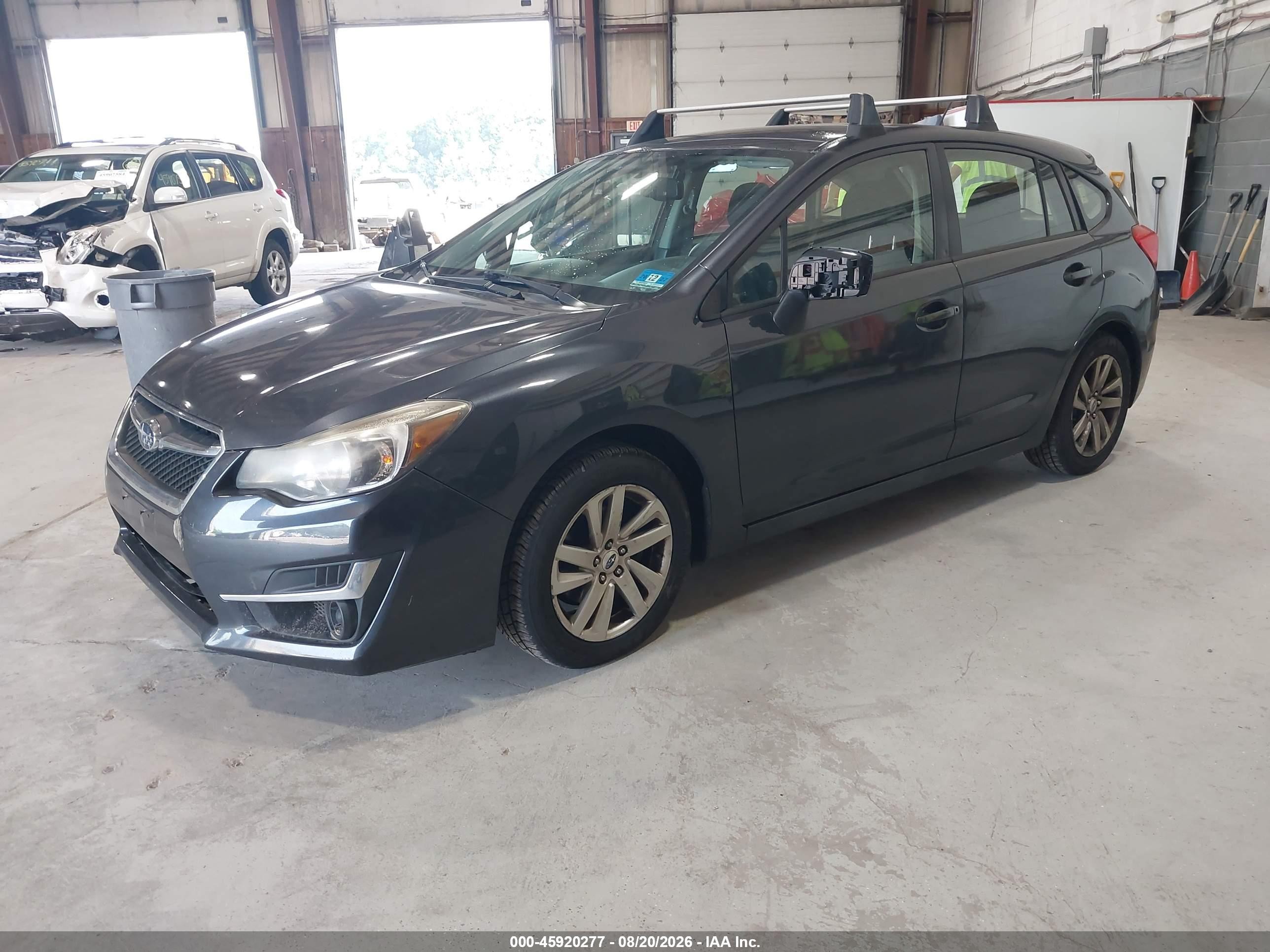 2015 Subaru Impreza 2.0i Premium Gray vin: JF1GPAC66FH208366