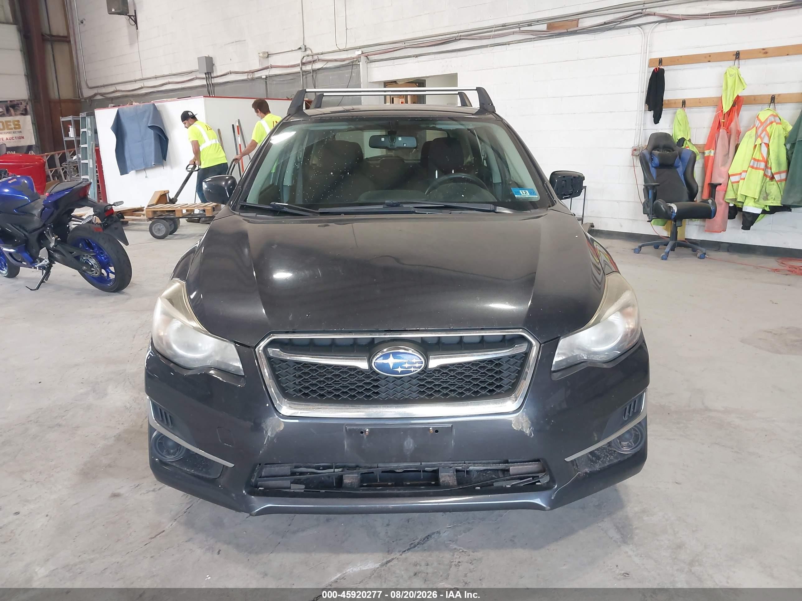 2015 Subaru Impreza 2.0i Premium Gray vin: JF1GPAC66FH208366