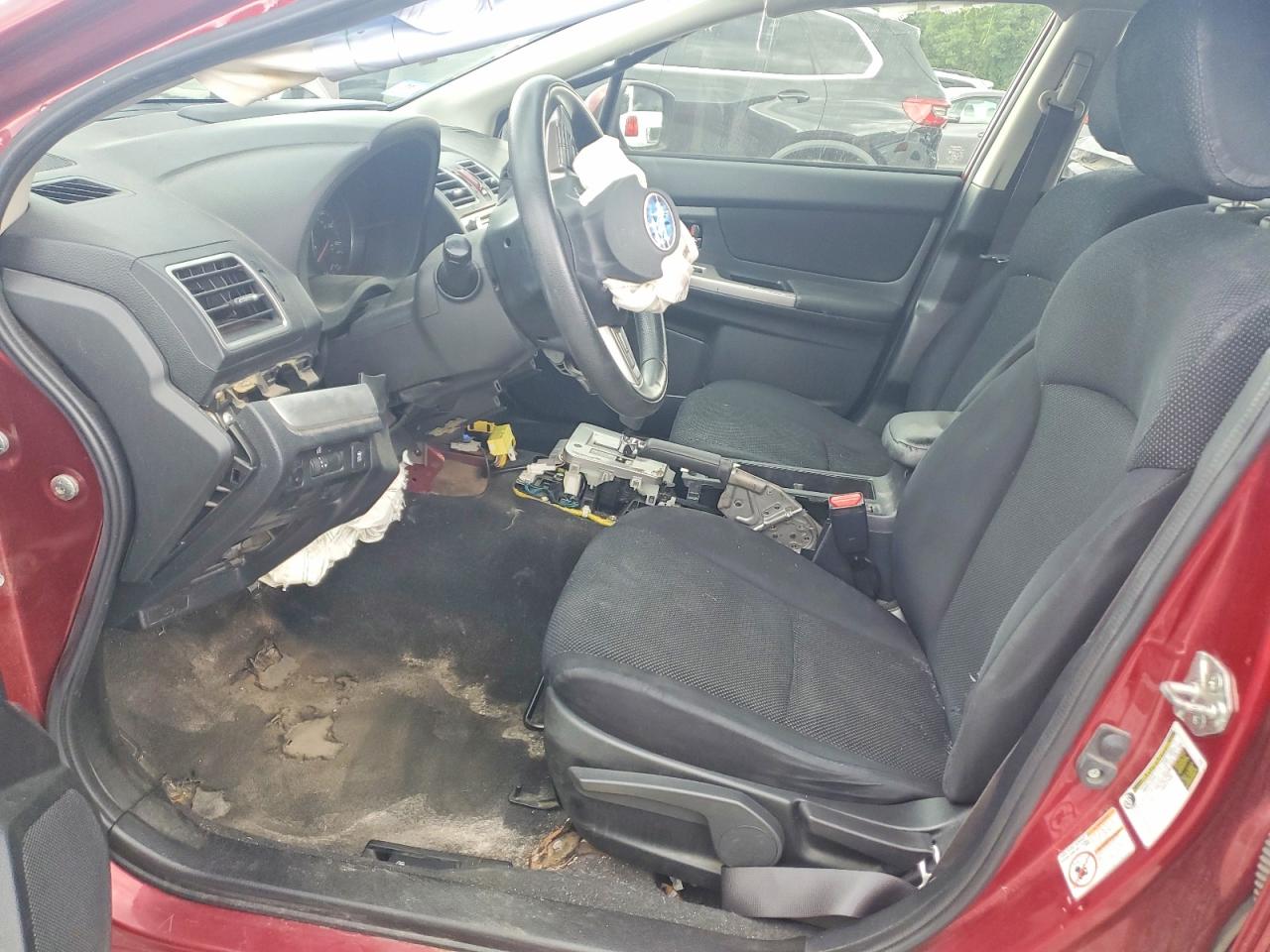 2015 Subaru Impreza Premium Red vin: JF1GPAC66FH234837
