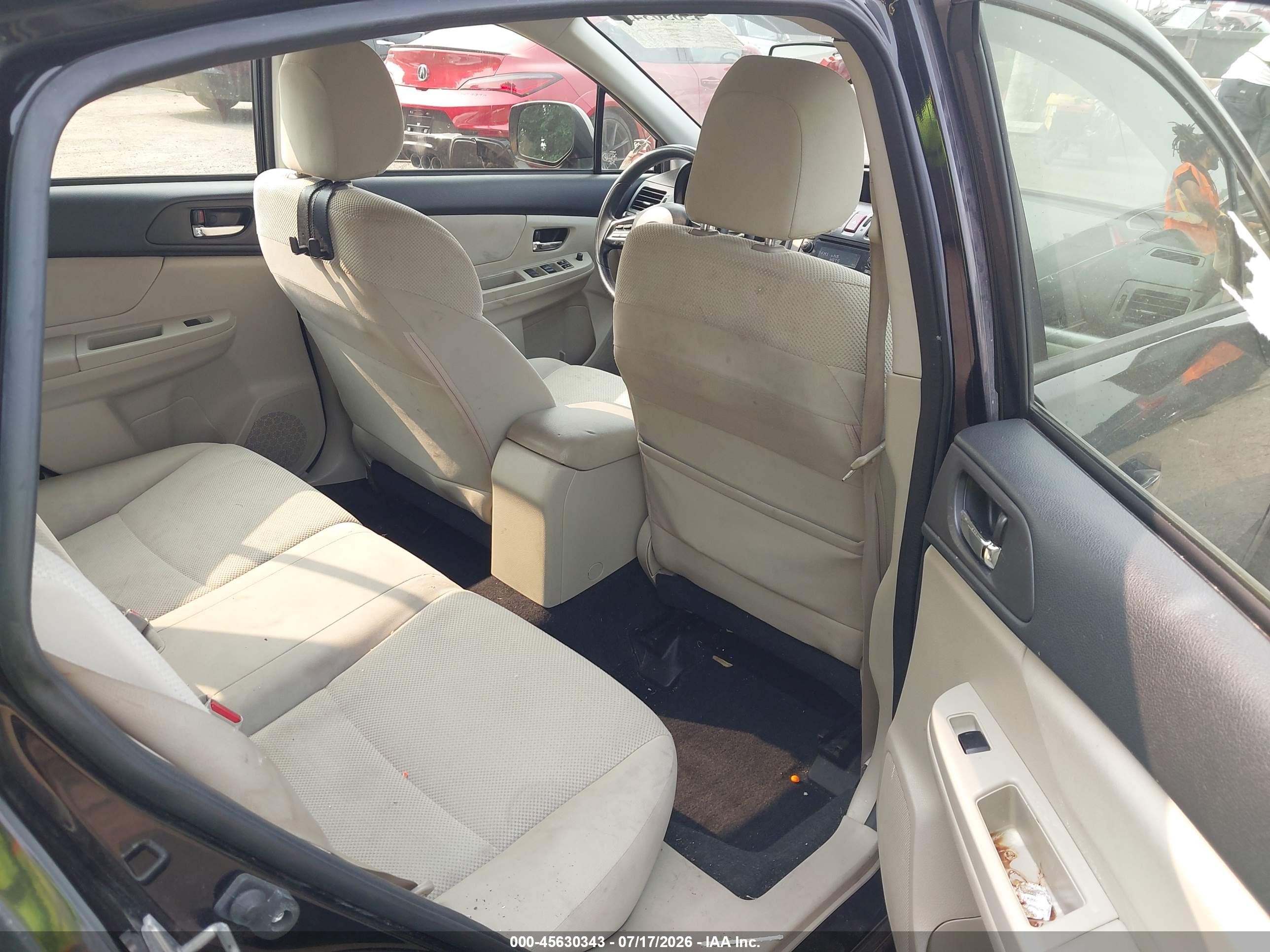 2013 Subaru Impreza 2.0i Premium Black vin: JF1GPAC67D2217688