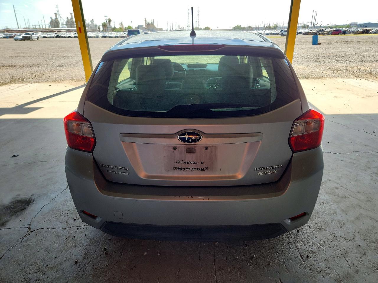 2014 Subaru Impreza Premium Silver vin: JF1GPAC67E8237700