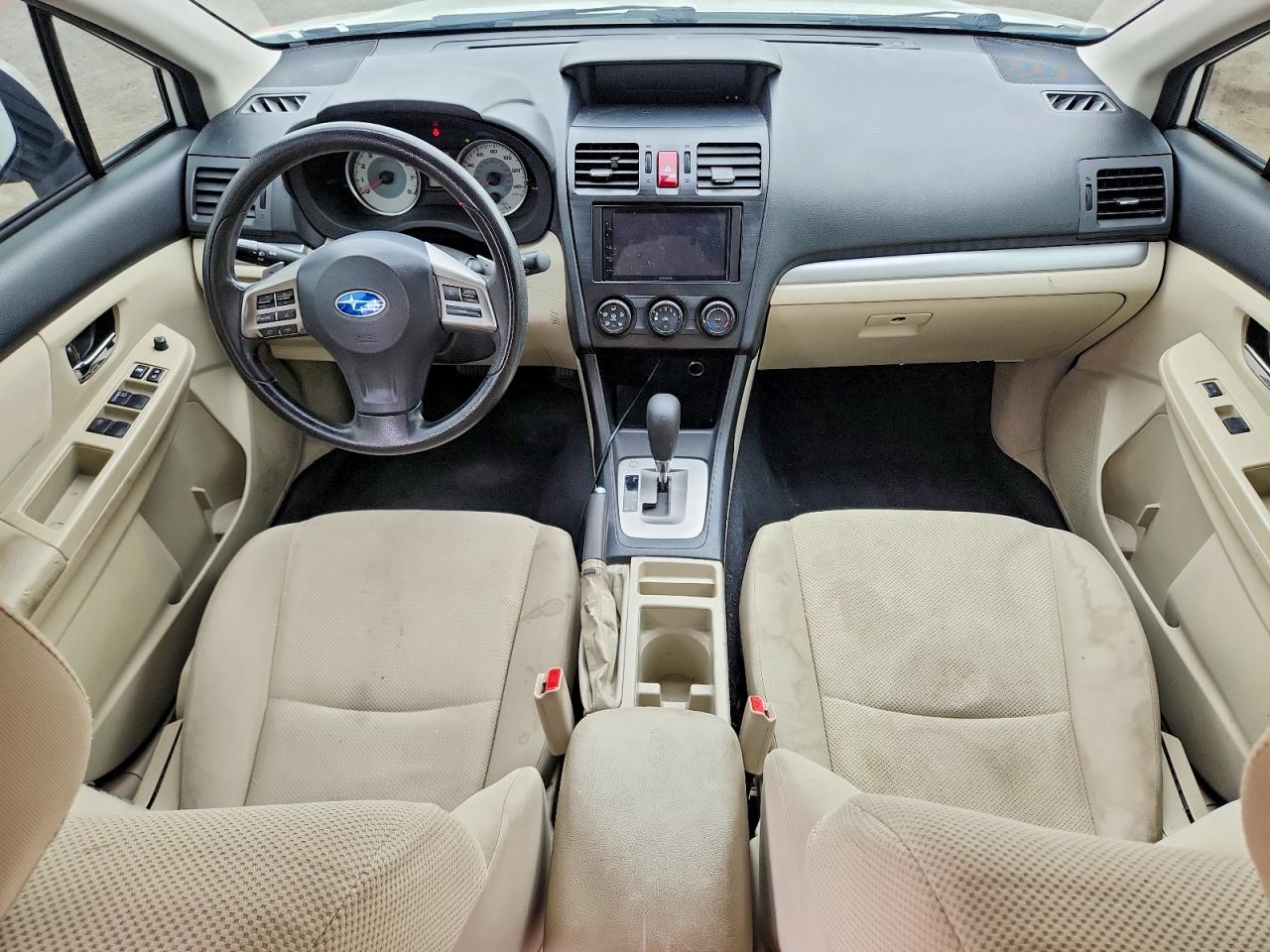 2014 Subaru Impreza Premium White vin: JF1GPAC67E8238118