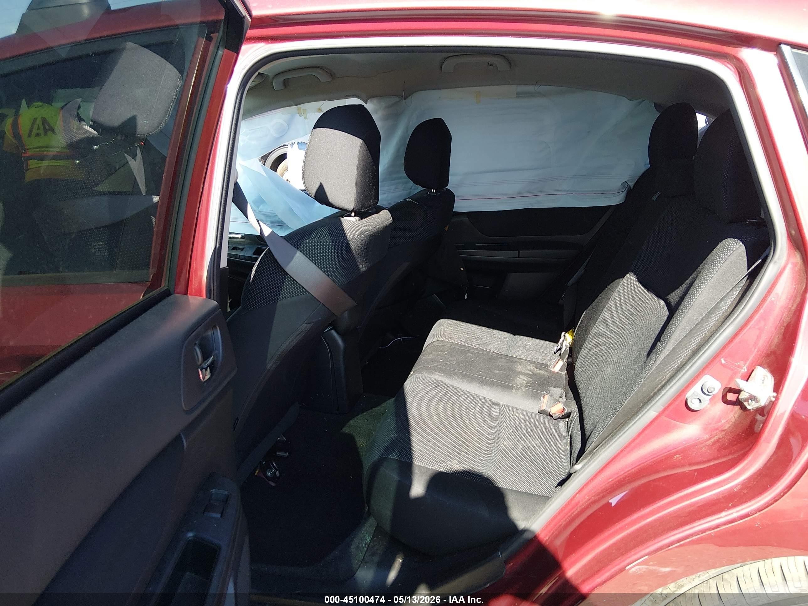 2014 Subaru Impreza 2.0i Premium Red vin: JF1GPAC67E8254870