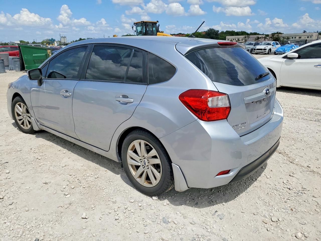 2015 Subaru Impreza Premium Silver vin: JF1GPAC67F8231915