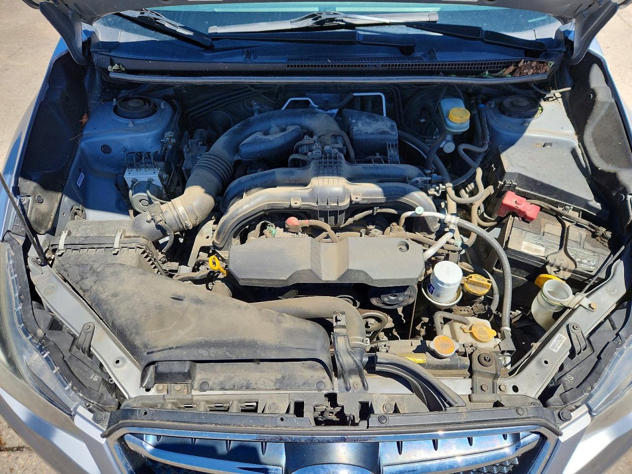 2015 Subaru Impreza Premium Silver vin: JF1GPAC67F8317063