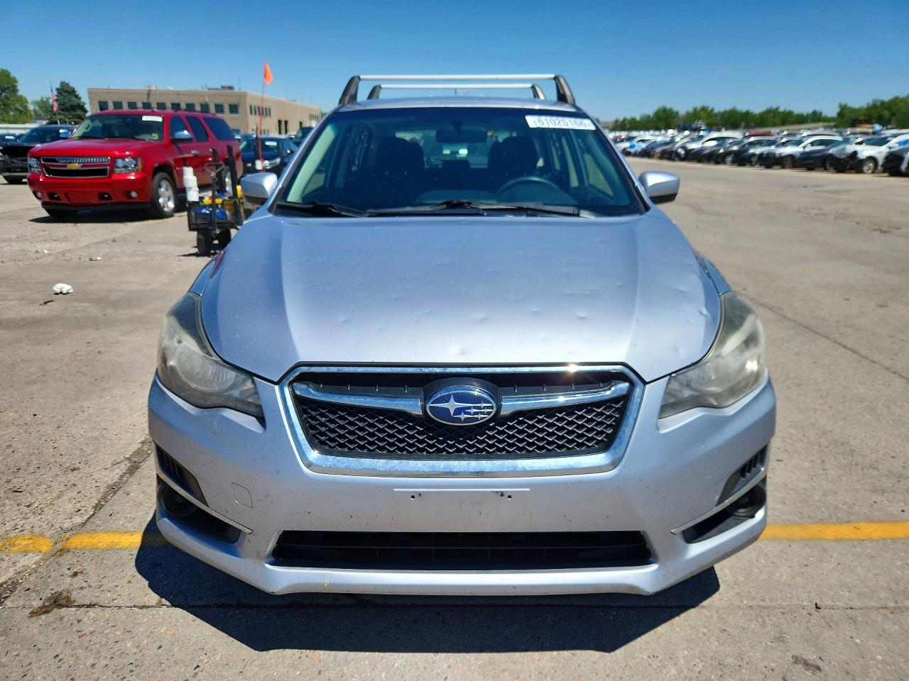 2015 Subaru Impreza Premium Silver vin: JF1GPAC67F8317063
