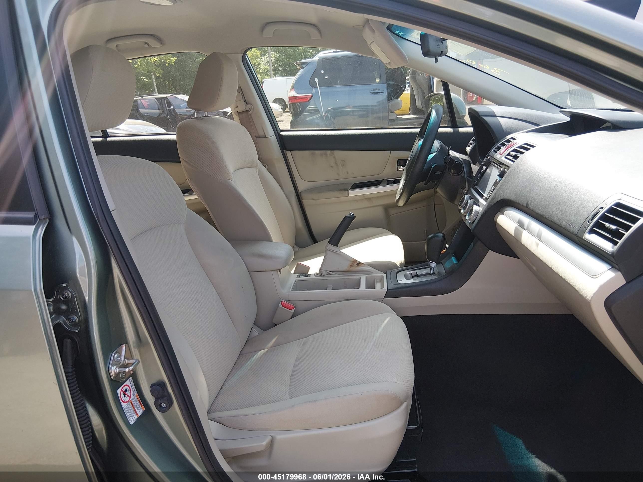 2015 Subaru Impreza 2.0i Premium Green vin: JF1GPAC67FH259116