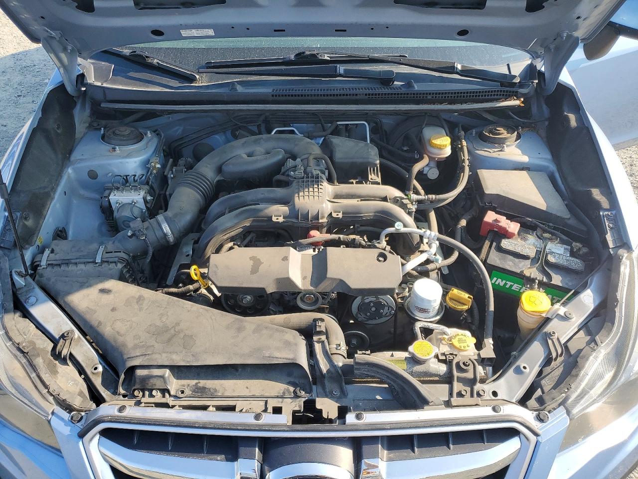 2012 Subaru Impreza Premium Blue vin: JF1GPAC68CG225767