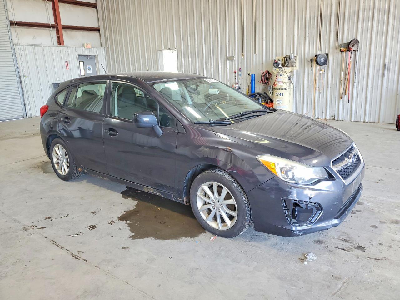 2012 Subaru Impreza Premium Gray vin: JF1GPAC68CH216352