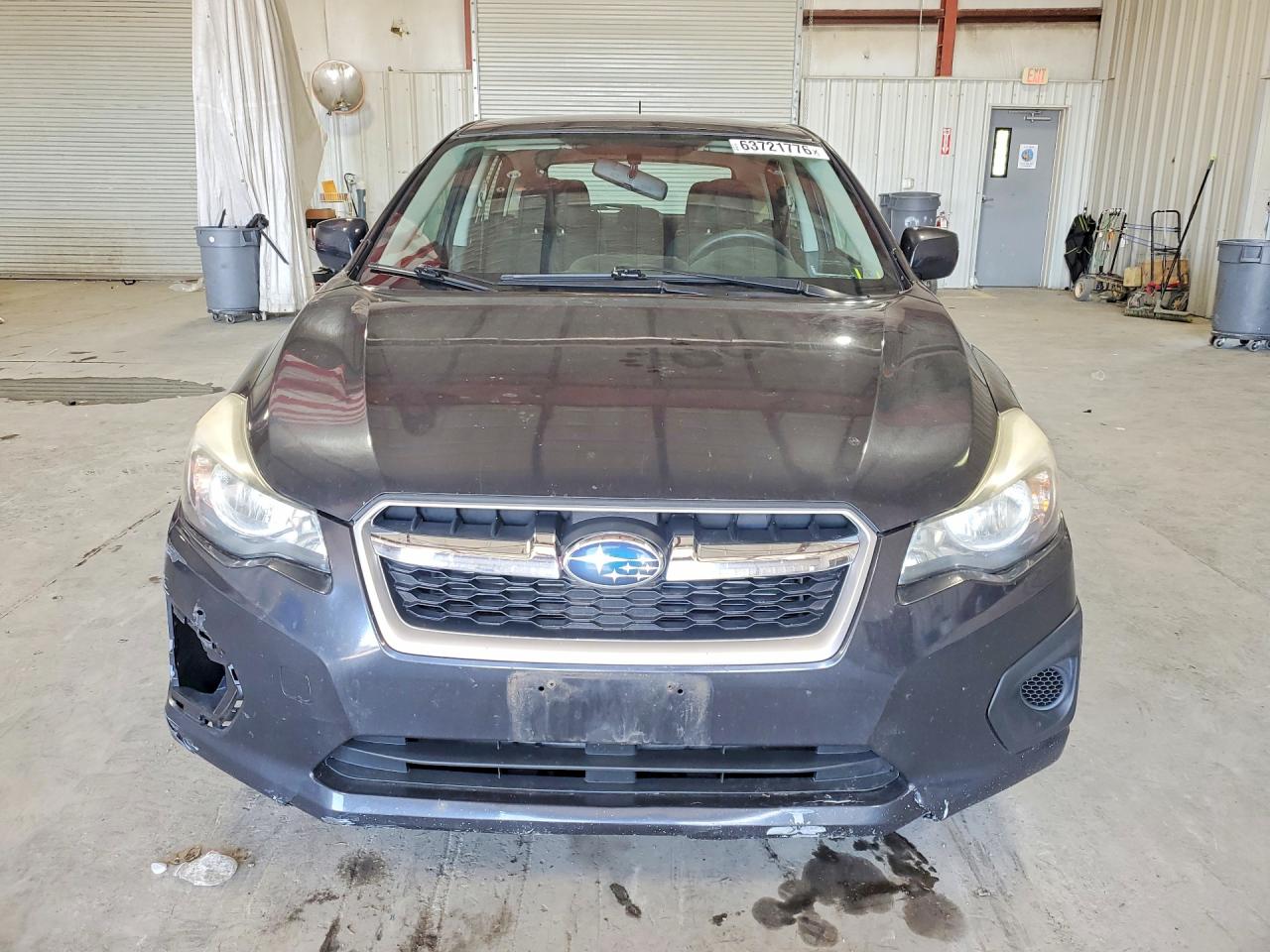 2012 Subaru Impreza Premium Gray vin: JF1GPAC68CH216352