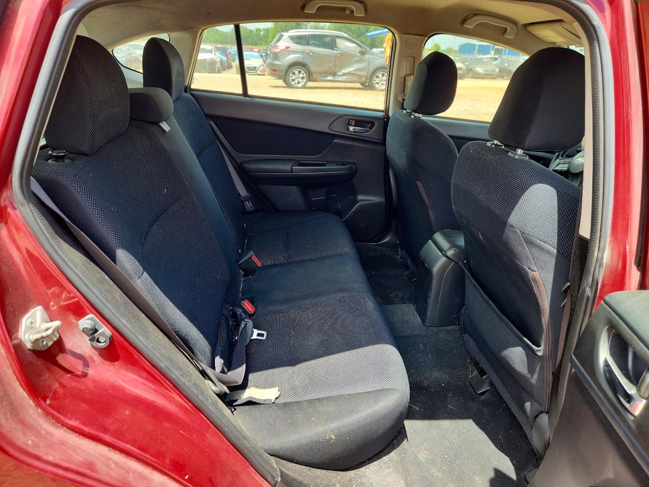 2013 Subaru Impreza Premium Red vin: JF1GPAC68D2879599