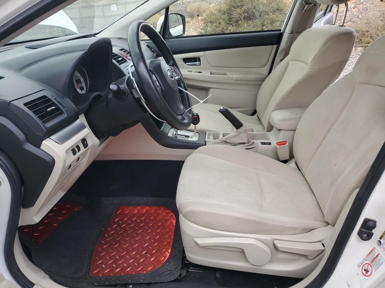 2014 Subaru Impreza Premium White vin: JF1GPAC68E8244252