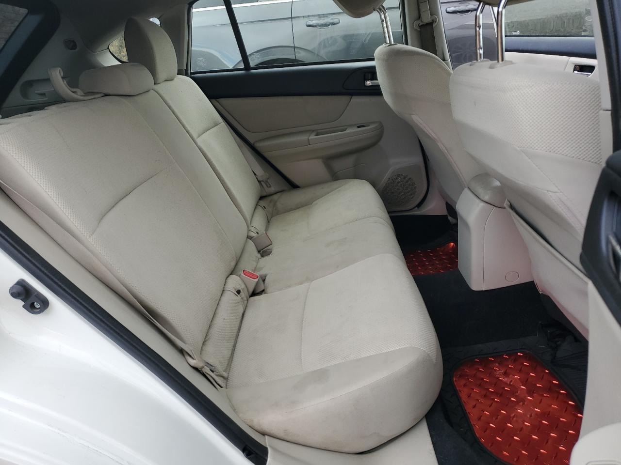 2014 Subaru Impreza Premium White vin: JF1GPAC68E8244252