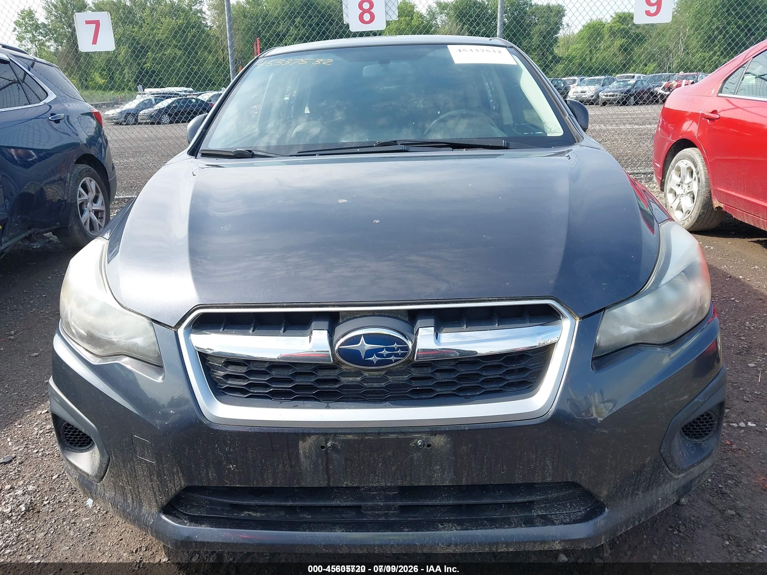 2014 Subaru Impreza 2.0i Premium vin: JF1GPAC68E9234637