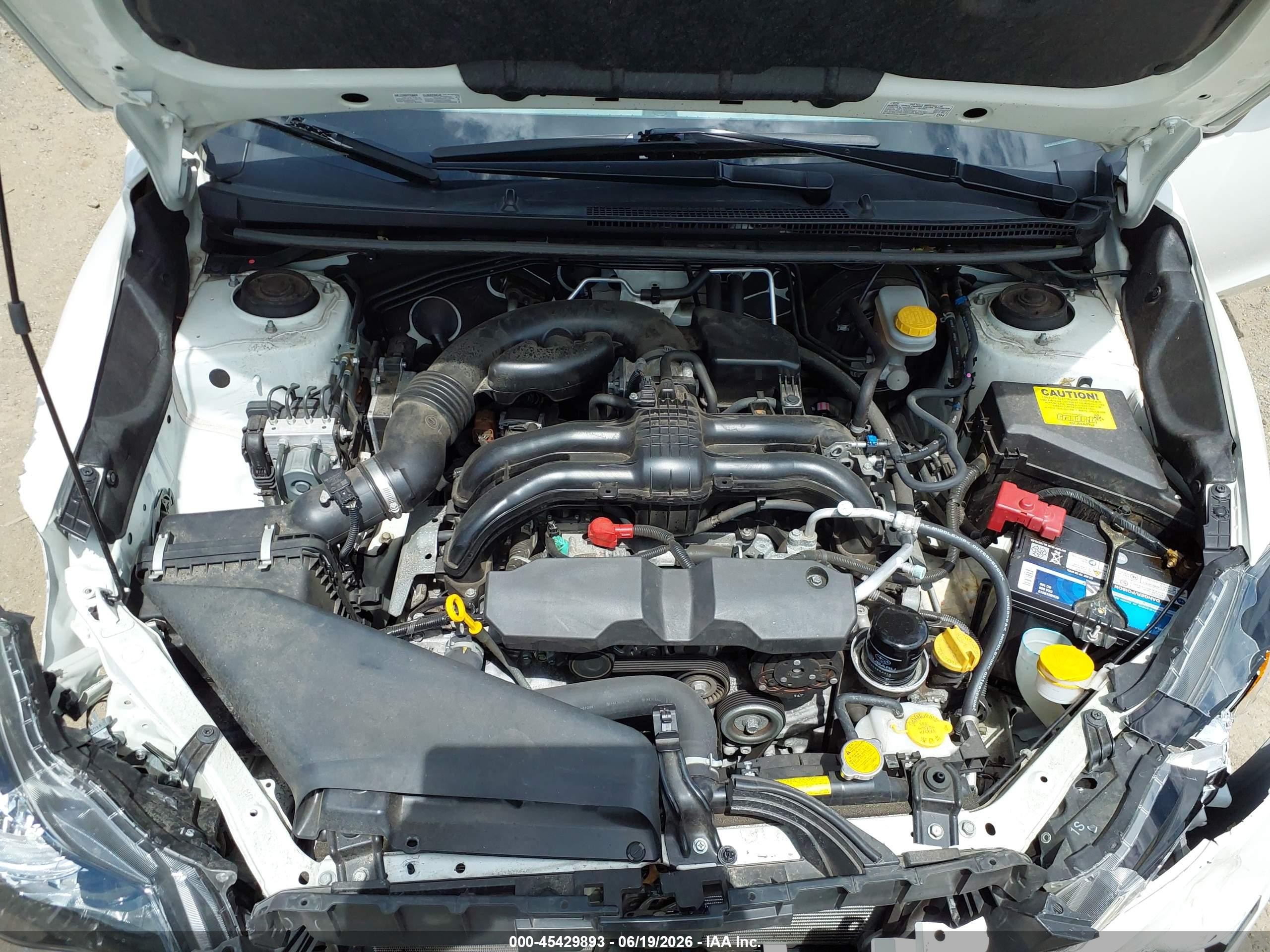 2015 Subaru Impreza 2.0i Premium White vin: JF1GPAC68F8223614