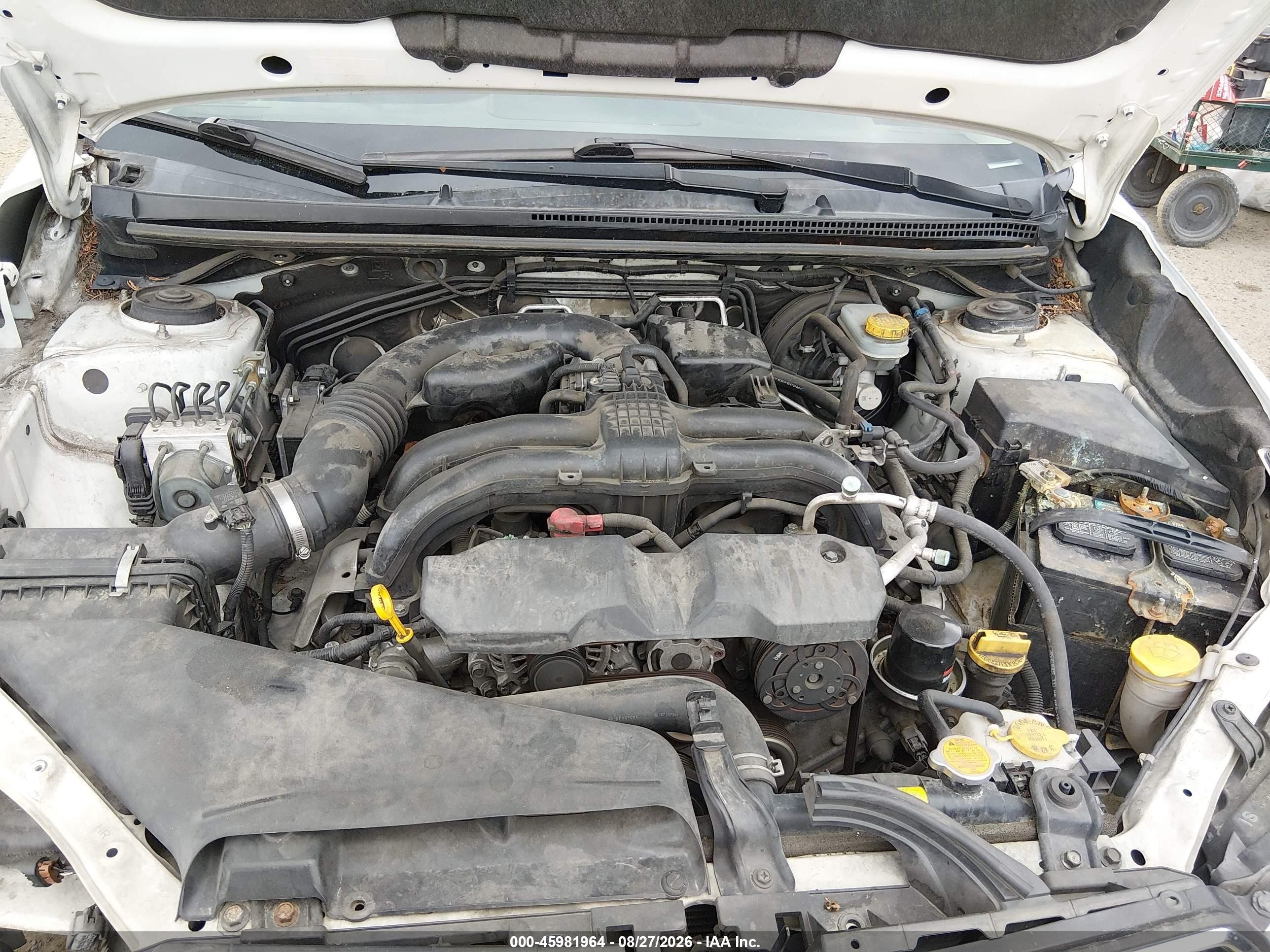 2015 Subaru Impreza 2.0i Premium Белый vin: JF1GPAC68F8313796