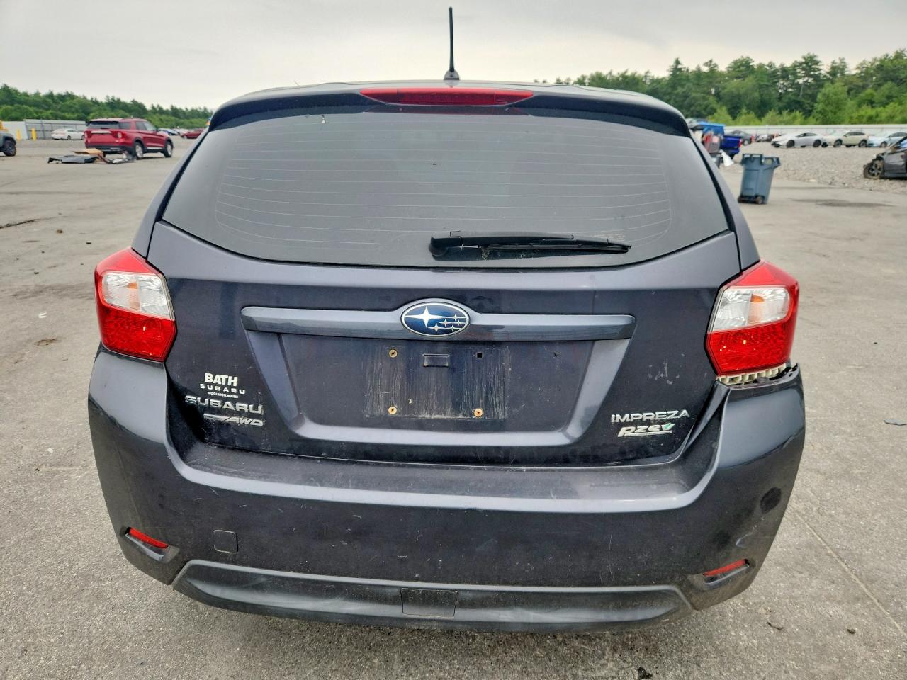 2012 Subaru Impreza Premium Blue vin: JF1GPAC69CH204999