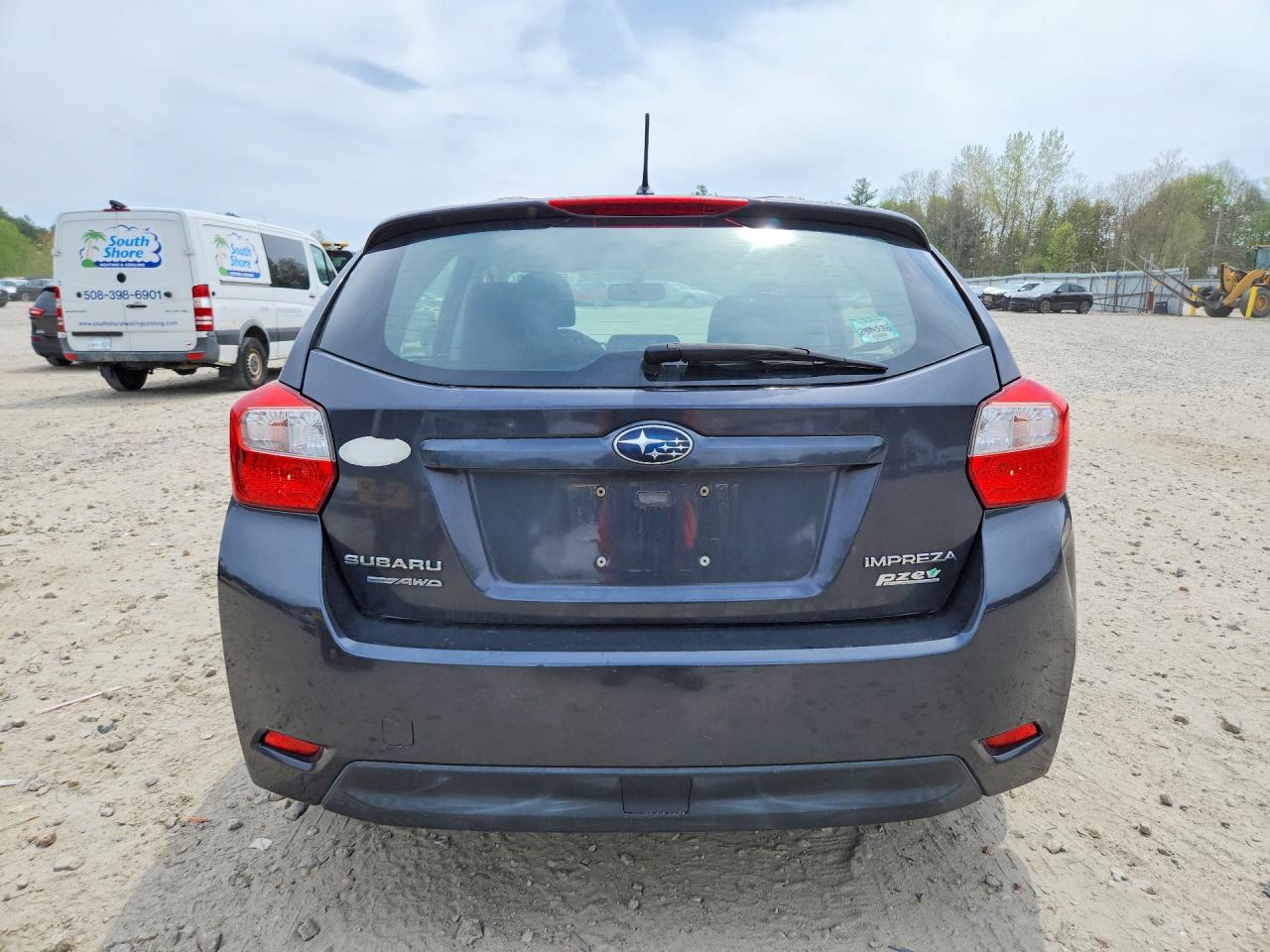 2012 Subaru Impreza Premium Gray vin: JF1GPAC69CH219146