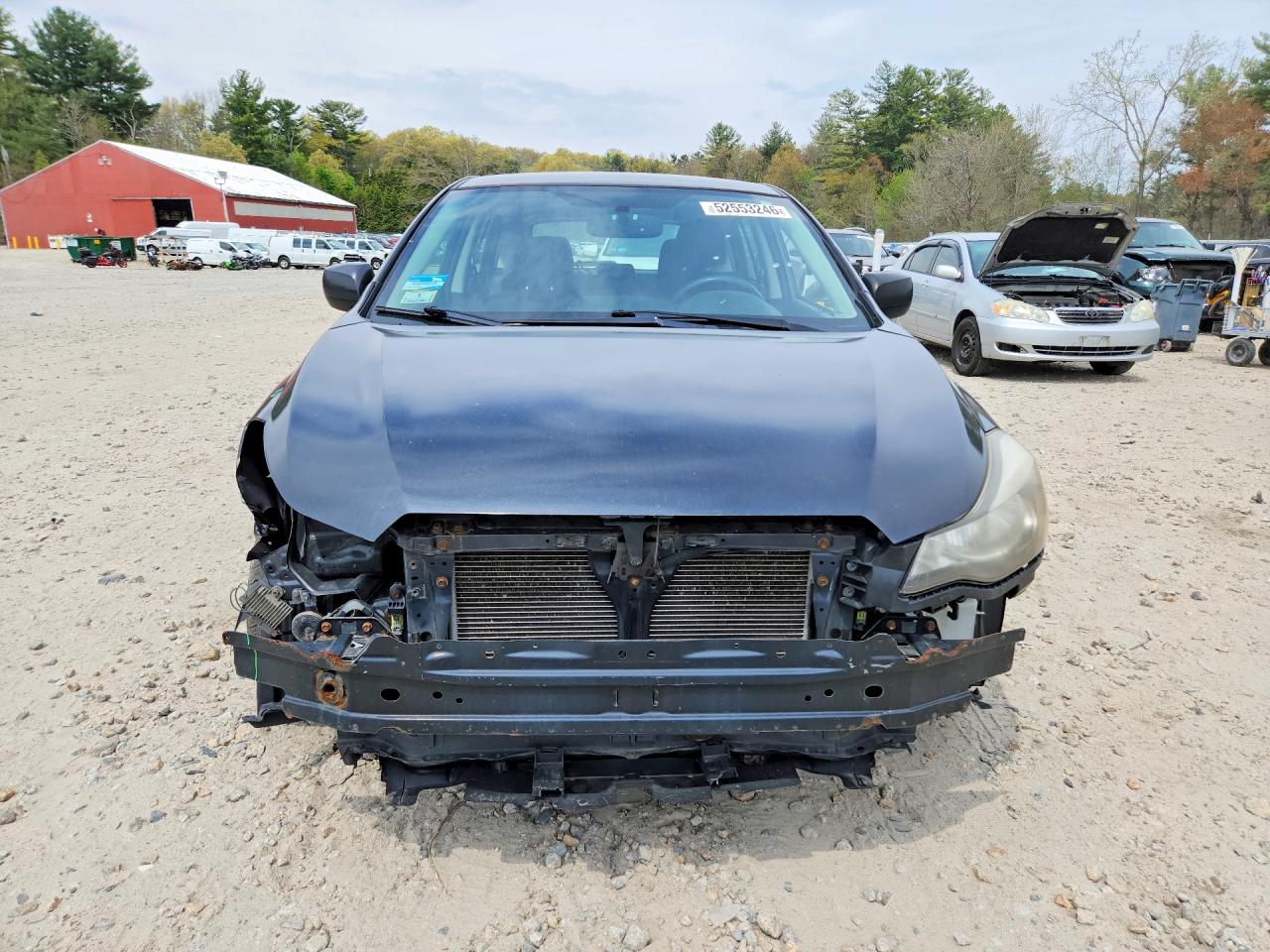 2012 Subaru Impreza Premium Gray vin: JF1GPAC69CH219146
