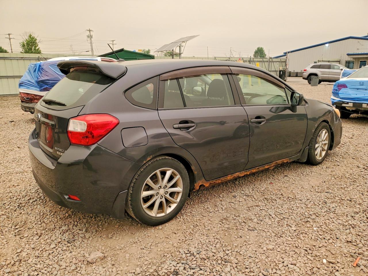2012 Subaru Impreza Premium Charcoal vin: JF1GPAC69CH226775