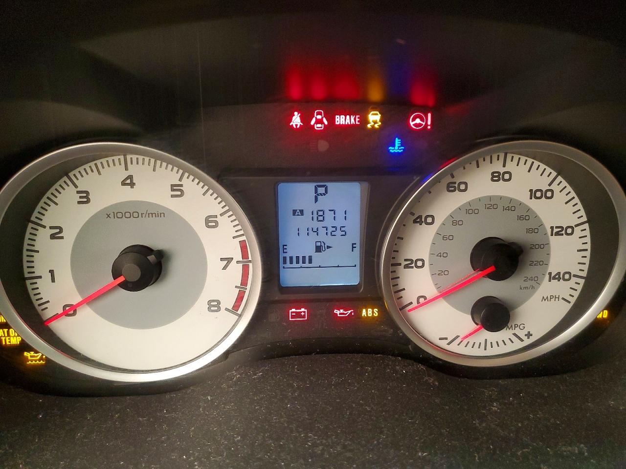 2012 Subaru Impreza Premium Charcoal vin: JF1GPAC69CH226775