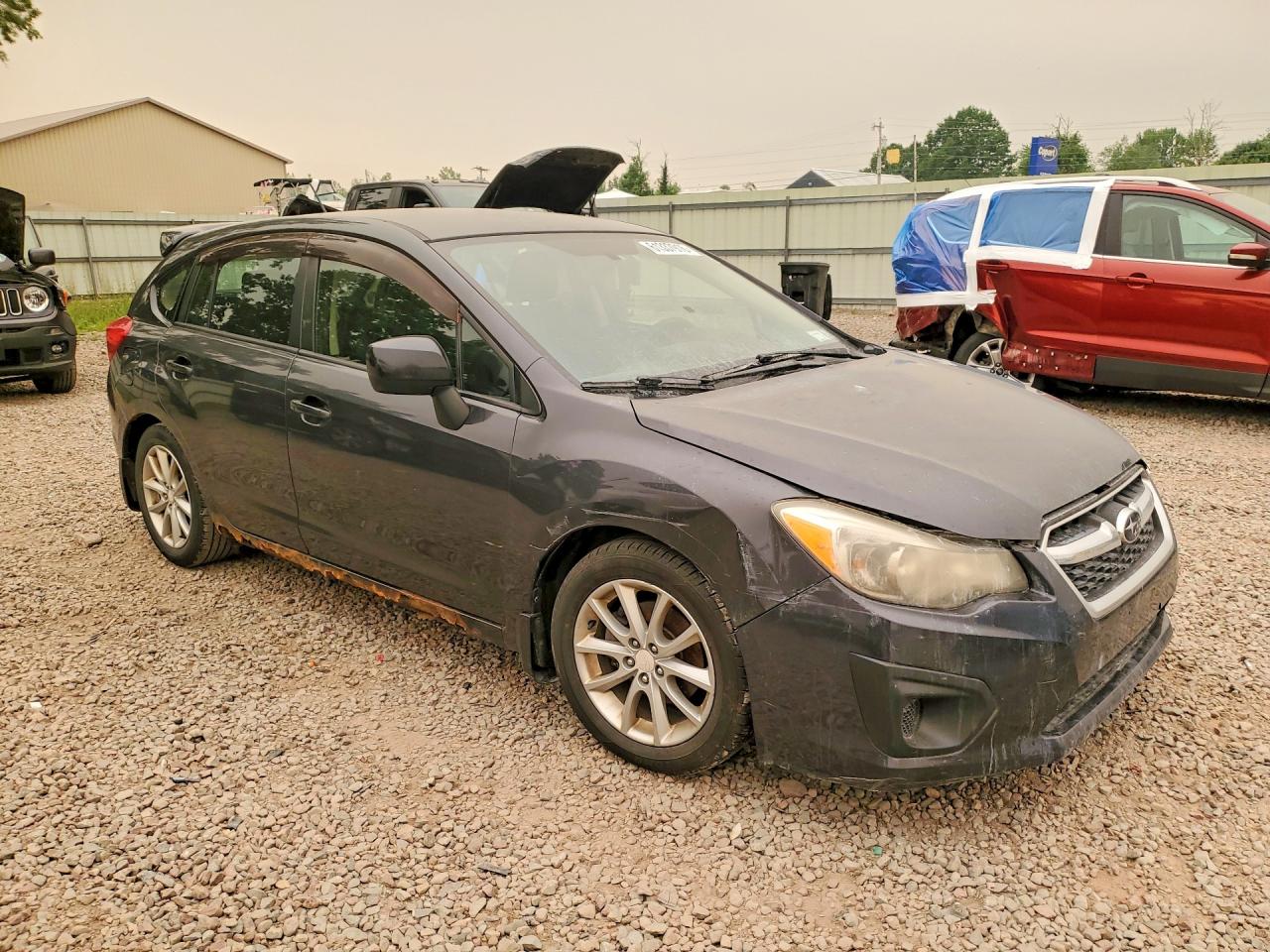 2012 Subaru Impreza Premium Charcoal vin: JF1GPAC69CH226775