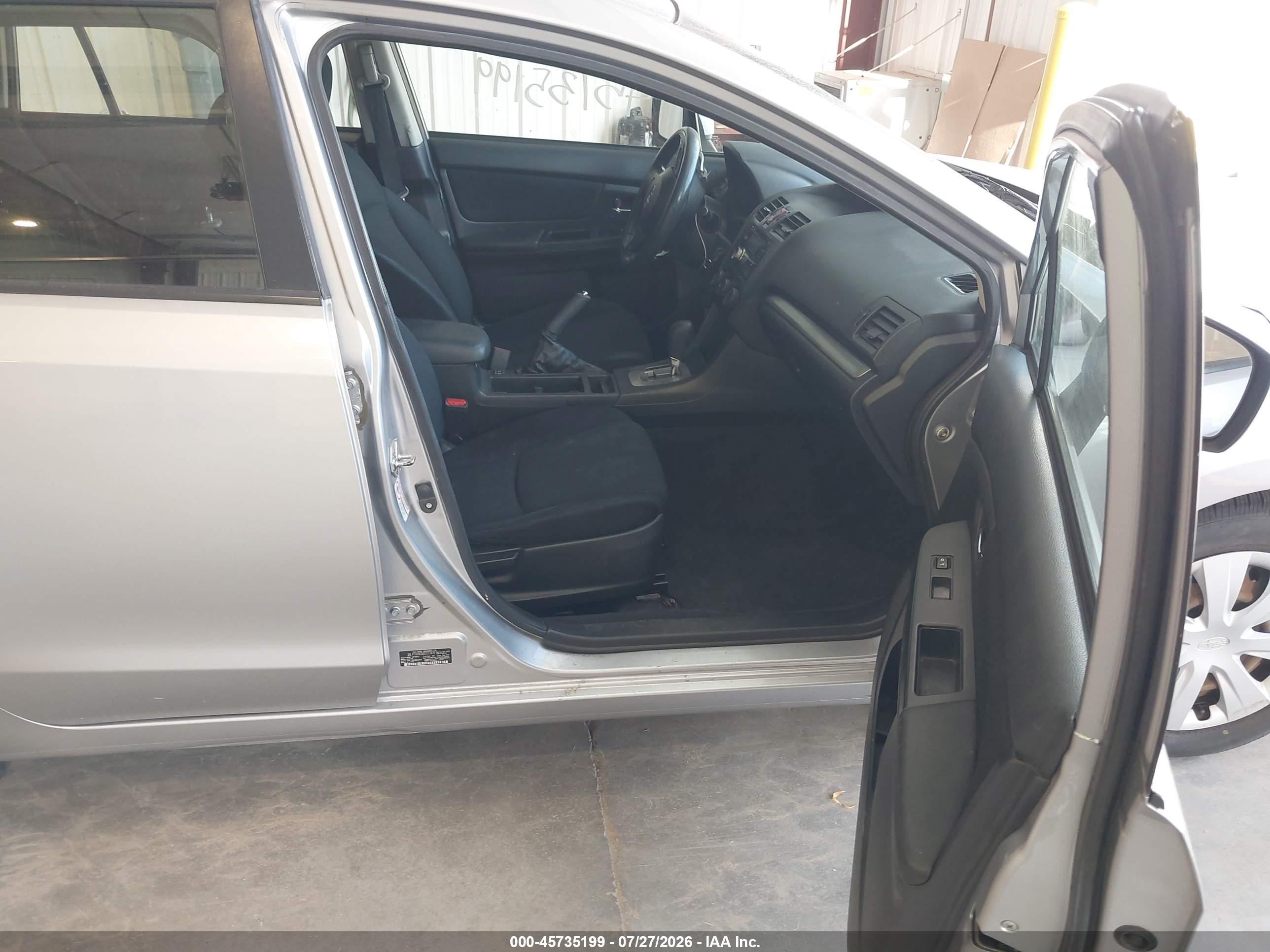 2013 Subaru Impreza 2.0i Premium Silver vin: JF1GPAC69D2217479