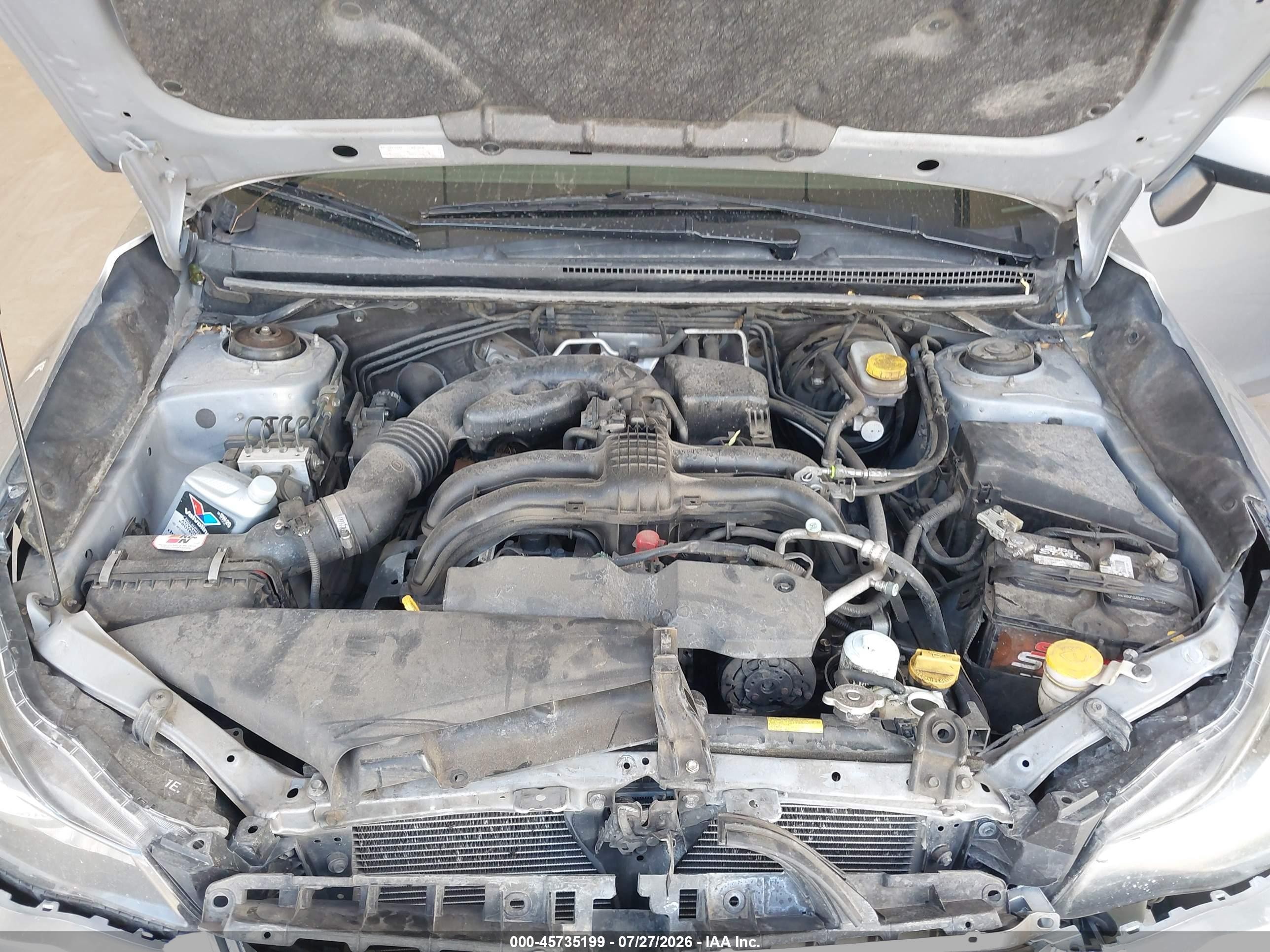 2013 Subaru Impreza 2.0i Premium Silver vin: JF1GPAC69D2217479