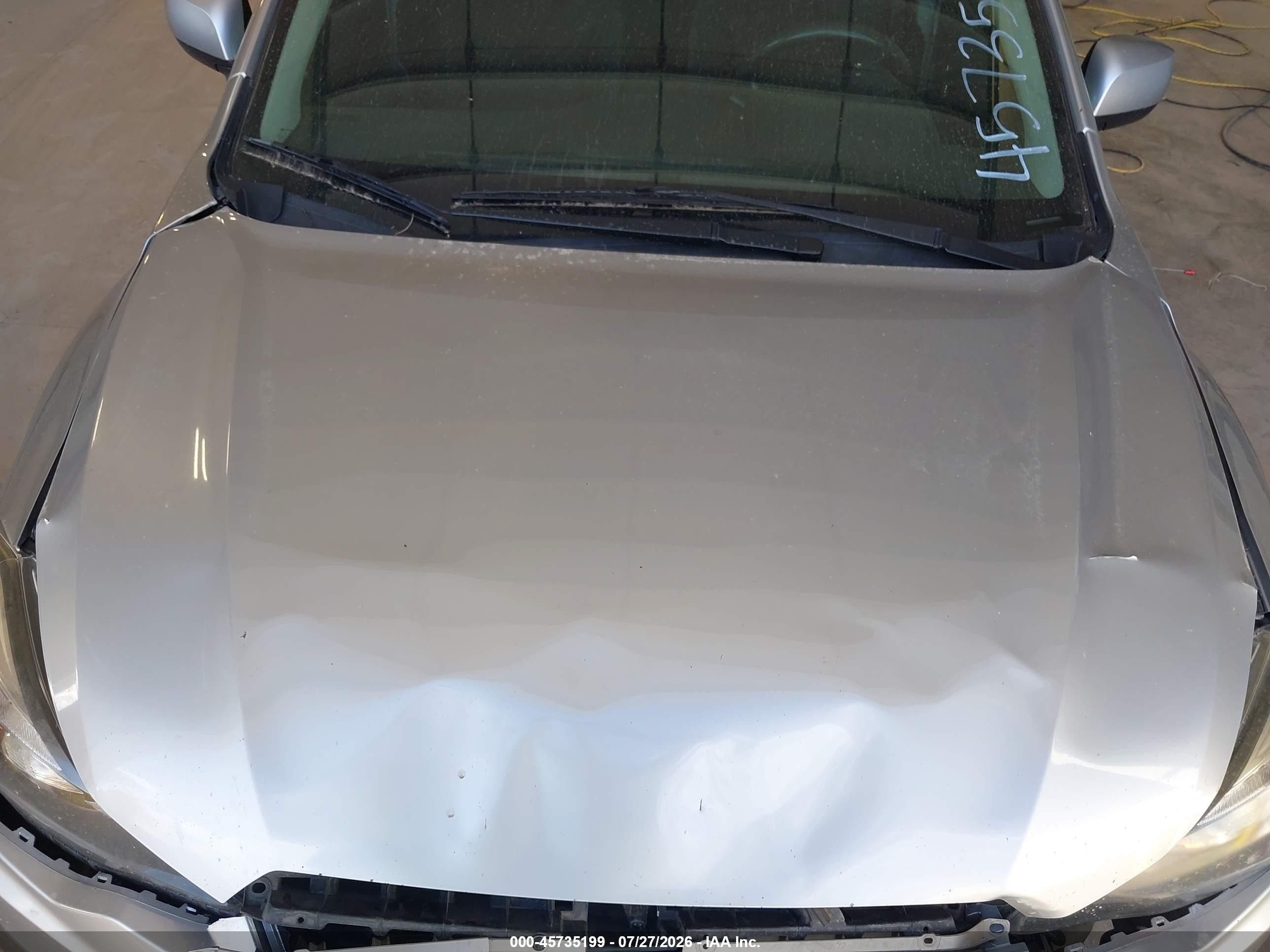 2013 Subaru Impreza 2.0i Premium Silver vin: JF1GPAC69D2217479