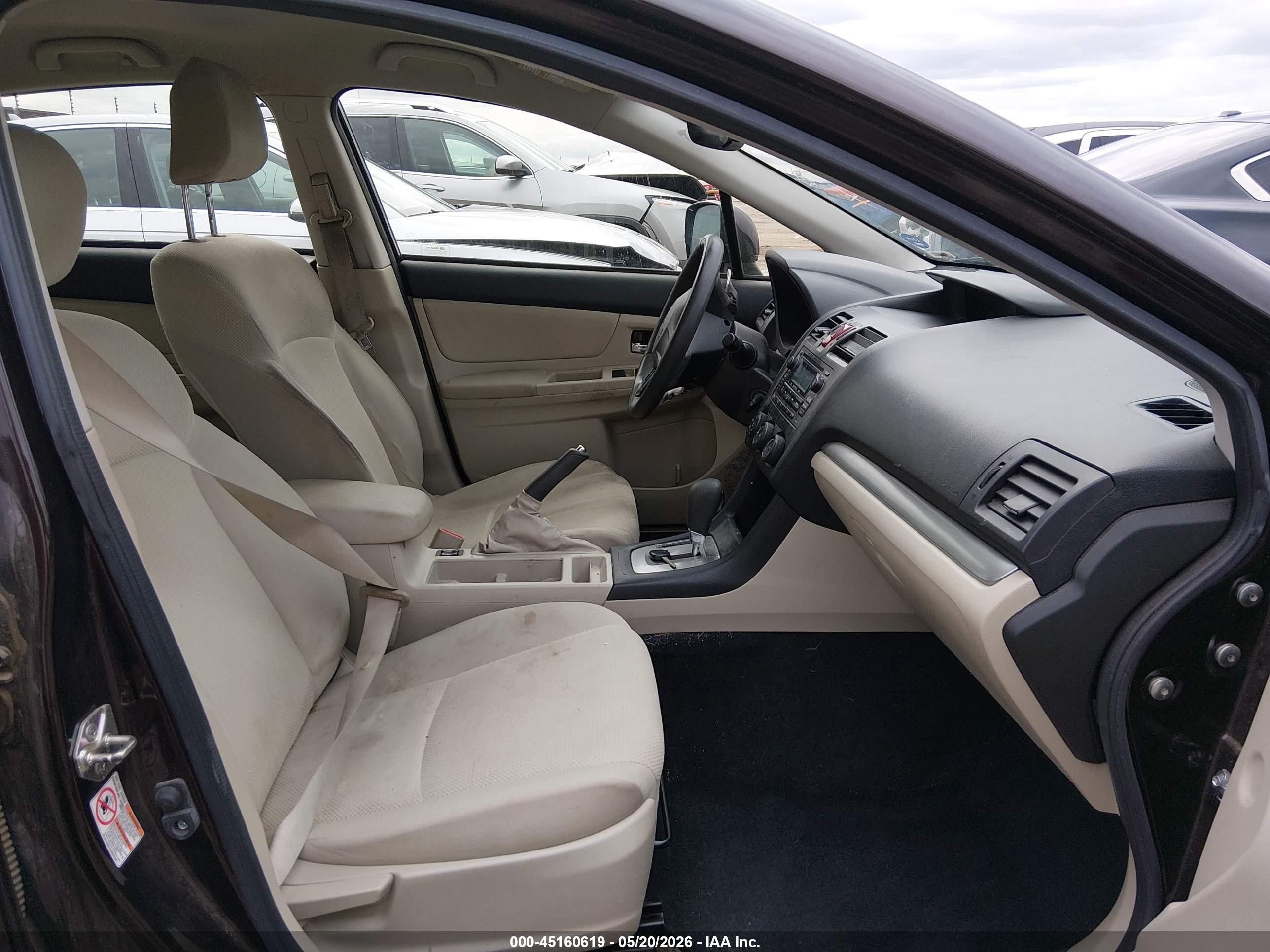 2013 Subaru Impreza 2.0i Premium Burgundy vin: JF1GPAC69D2873097
