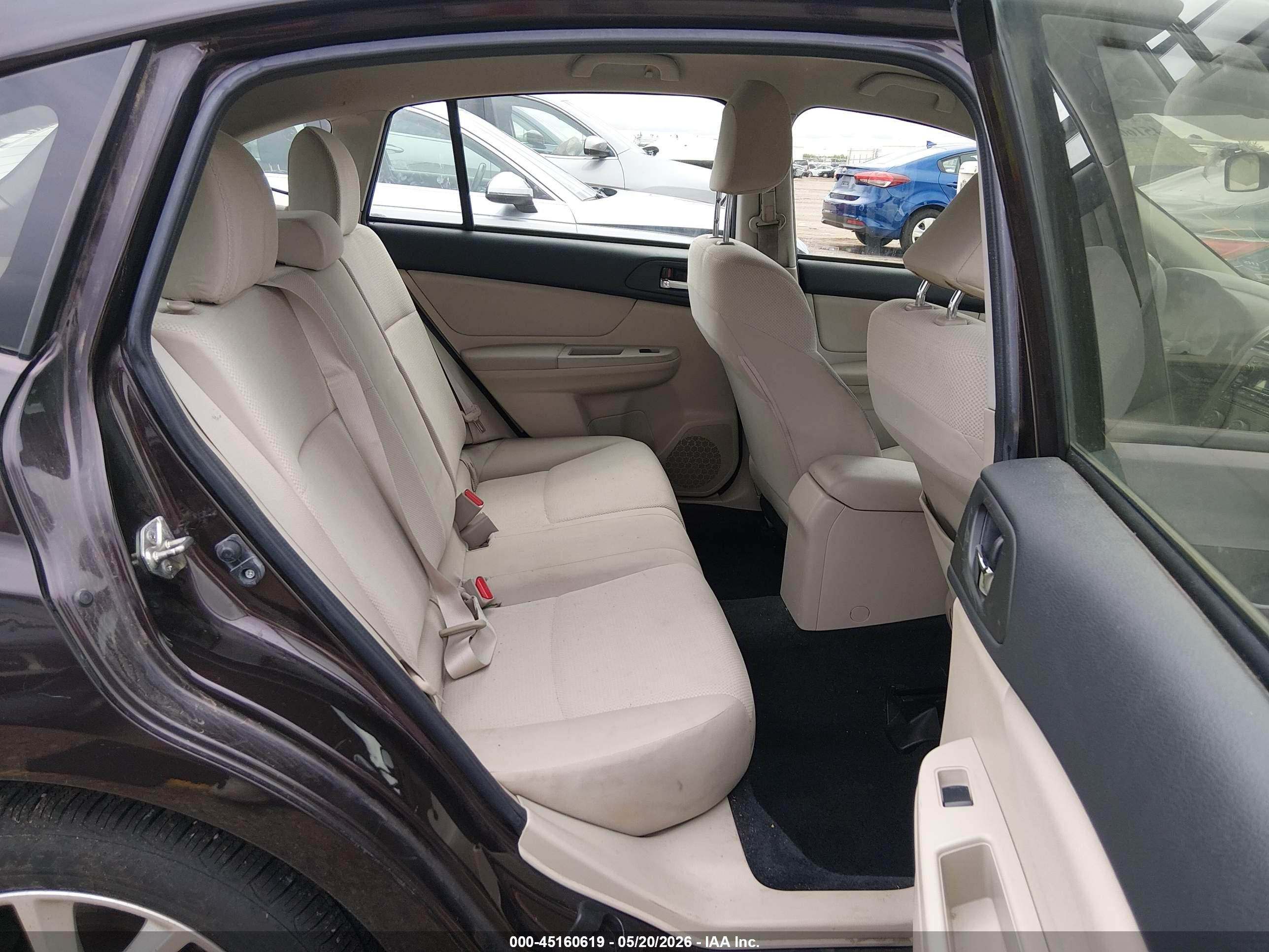 2013 Subaru Impreza 2.0i Premium Burgundy vin: JF1GPAC69D2873097