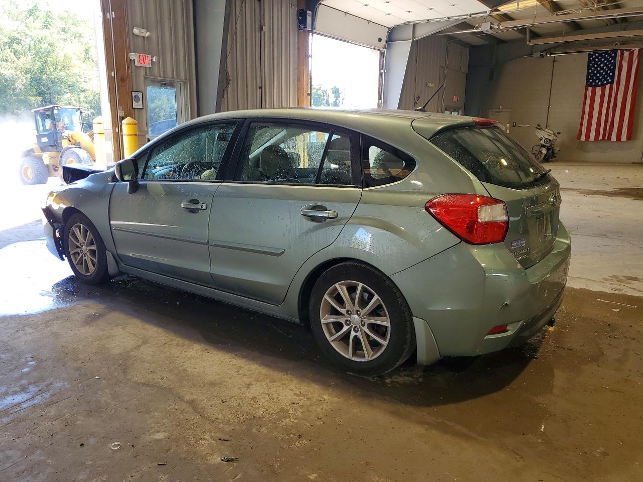 2014 Subaru Impreza Premium Silver vin: JF1GPAC69E8284646