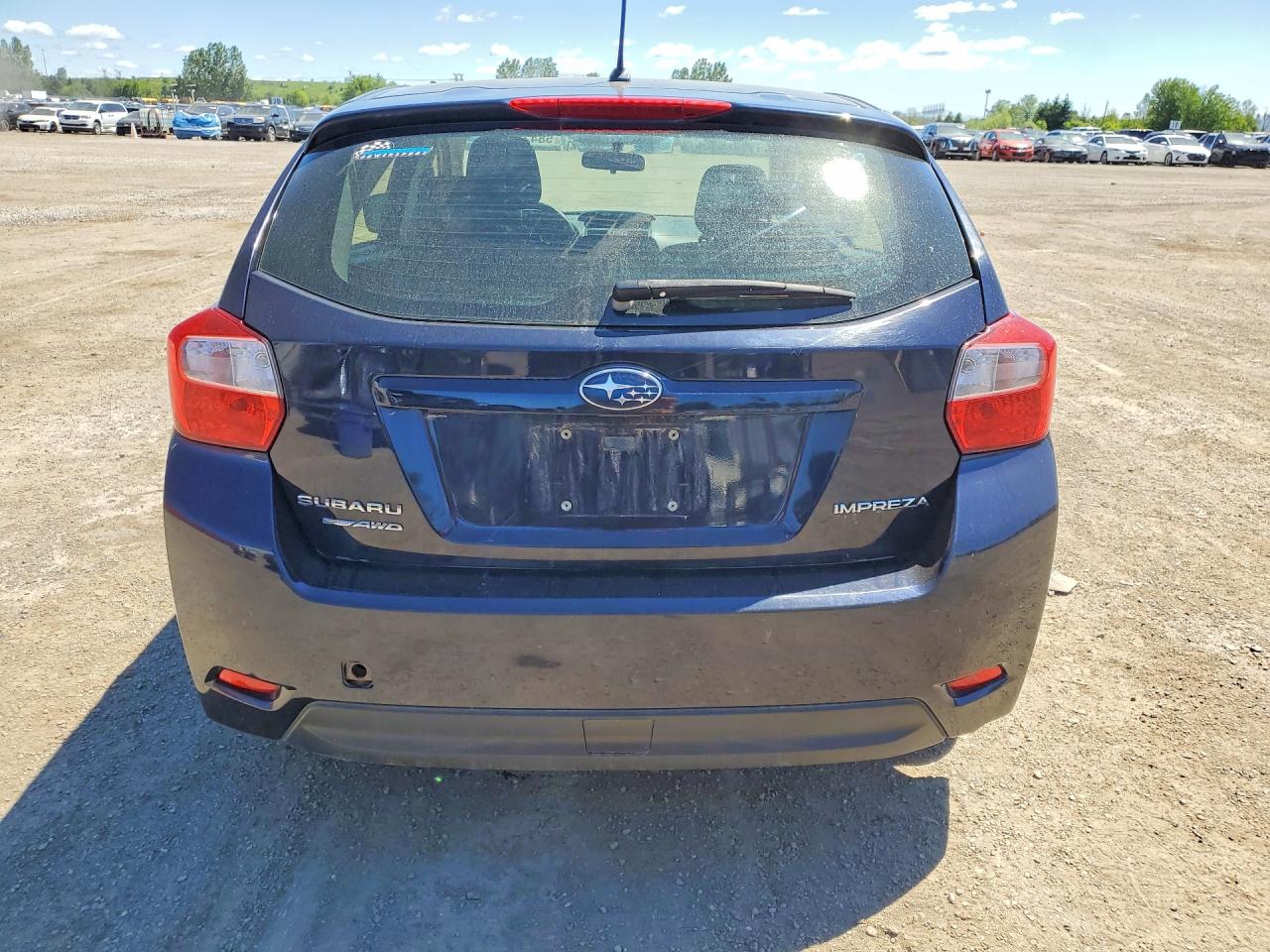 2014 Subaru Impreza Premium Blue vin: JF1GPAC69EH219621