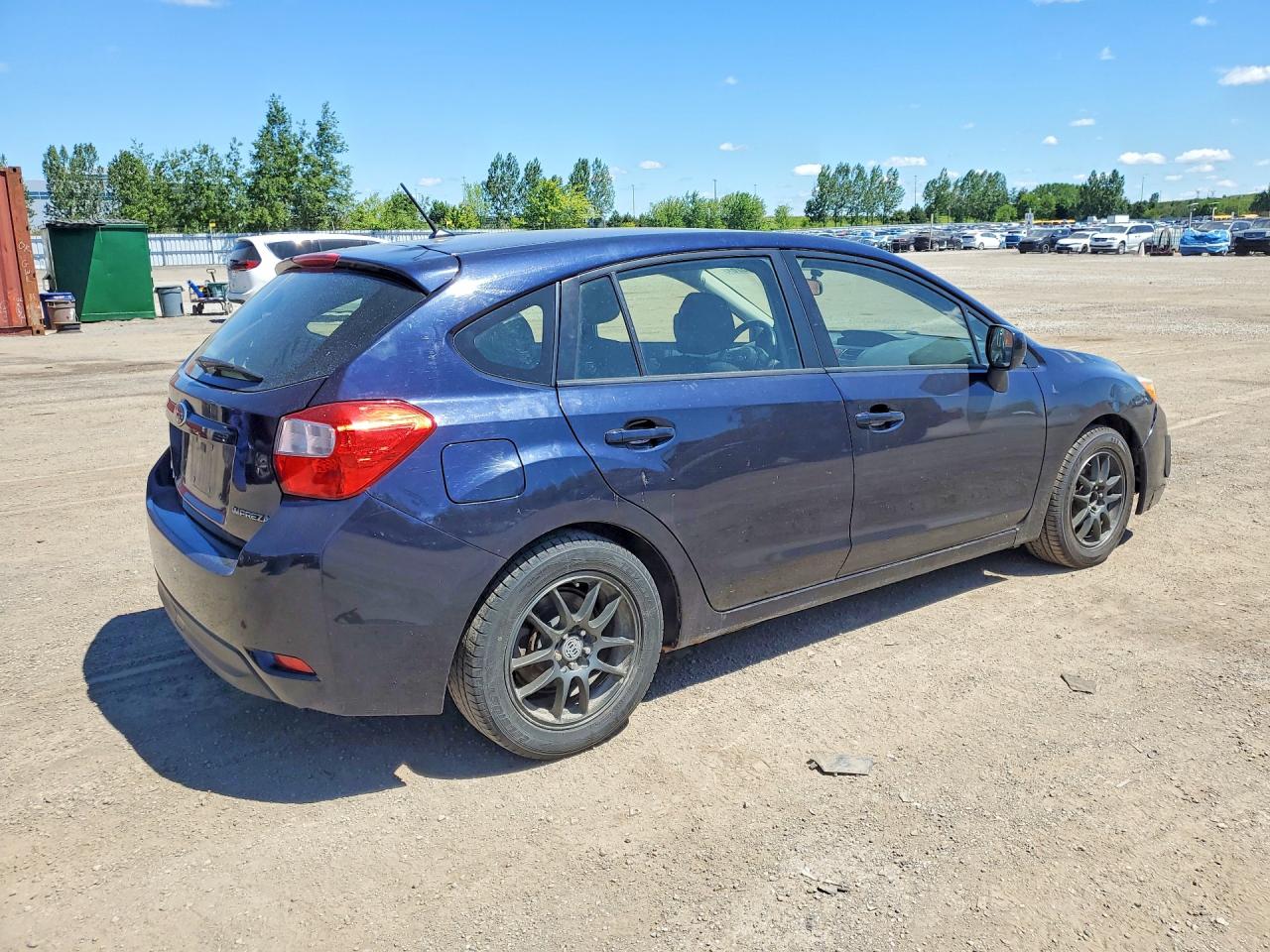 2014 Subaru Impreza Premium Blue vin: JF1GPAC69EH219621